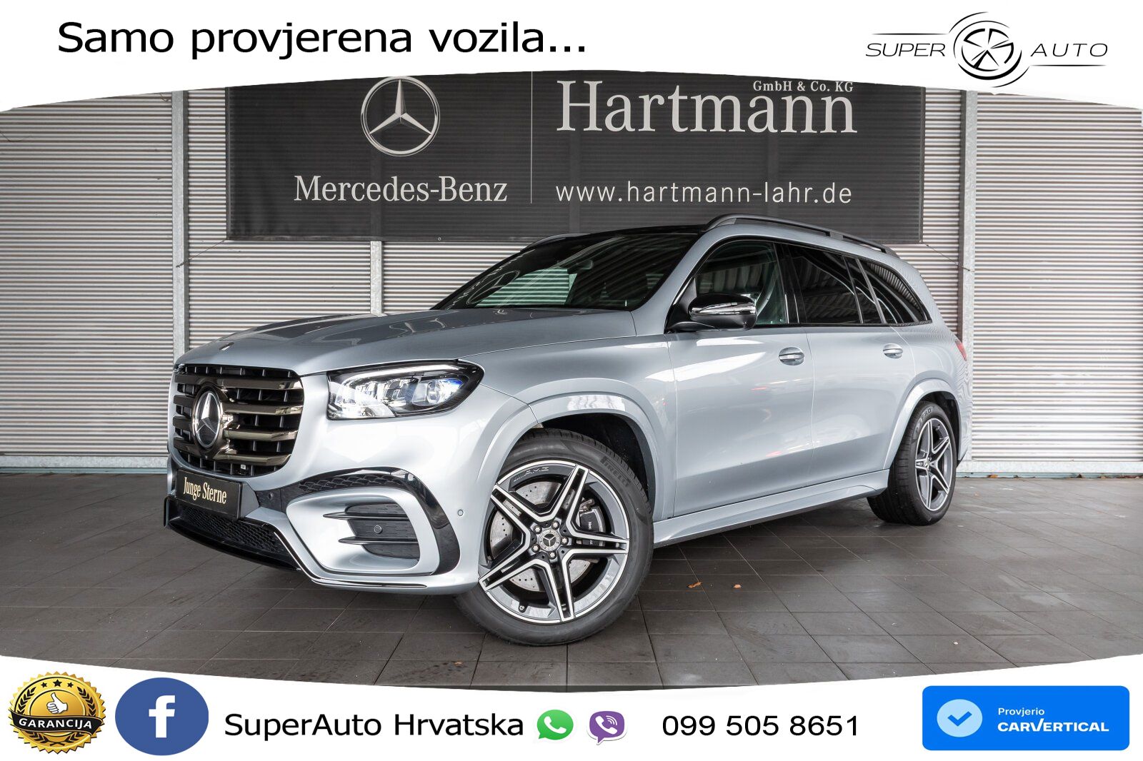 Mercedes-Benz GLS GLS 350d EQ Boost 4MATIC 9G-TRONIC AMG ZRAČNI+ACC+GR SJED+KAM+PANO