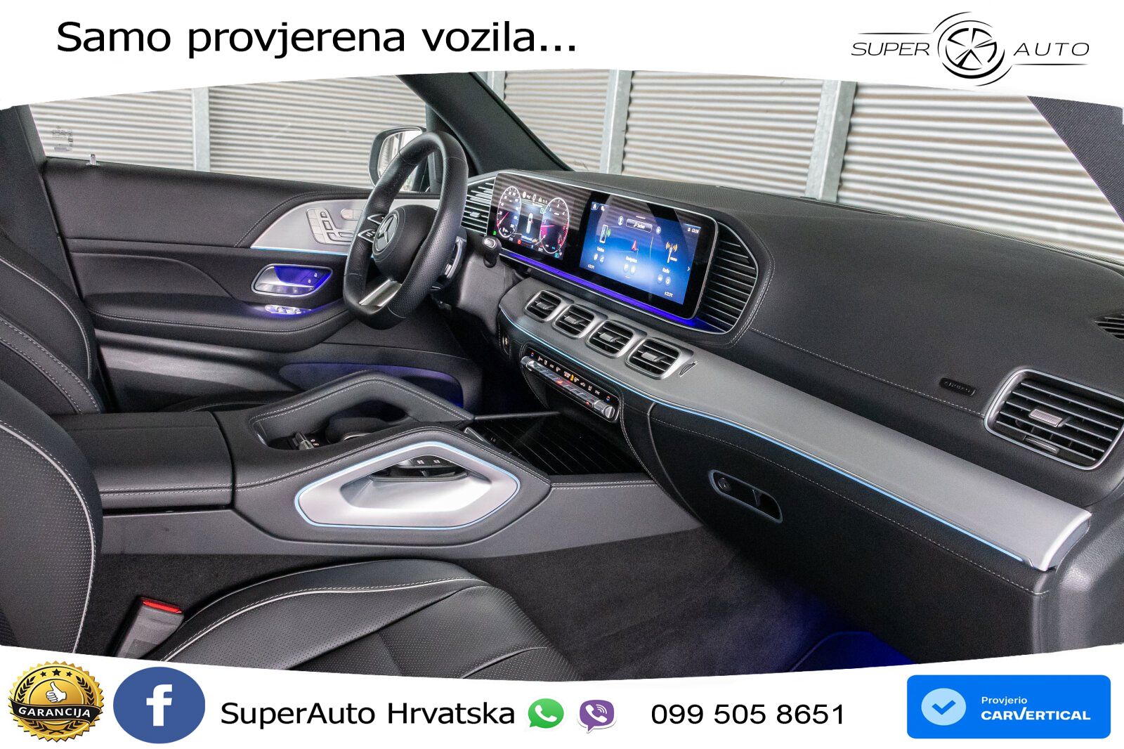 Mercedes-Benz GLS GLS 350d EQ Boost 4MATIC 9G-TRONIC AMG ZRAČNI+ACC+GR SJED+KAM+PANO