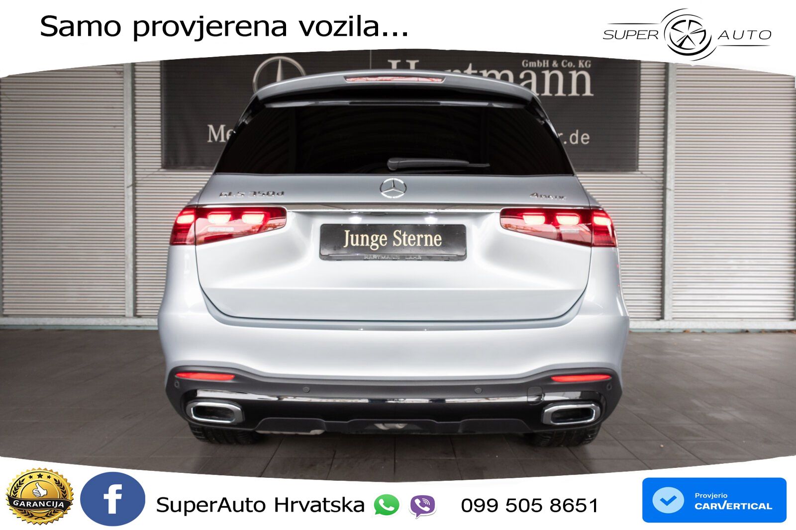 Mercedes-Benz GLS GLS 350d EQ Boost 4MATIC 9G-TRONIC AMG ZRAČNI+ACC+GR SJED+KAM+PANO