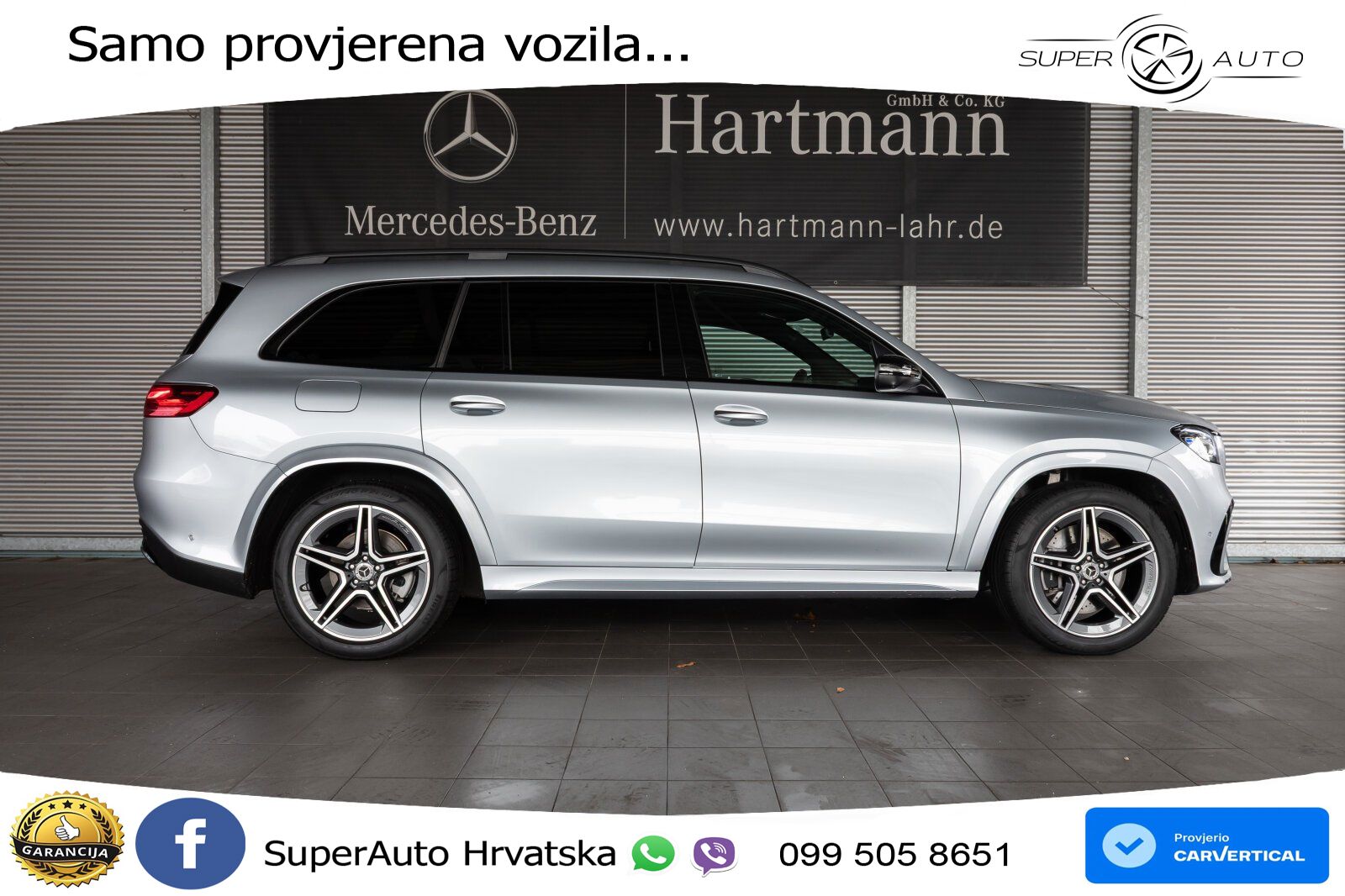 Mercedes-Benz GLS GLS 350d EQ Boost 4MATIC 9G-TRONIC AMG ZRAČNI+ACC+GR SJED+KAM+PANO