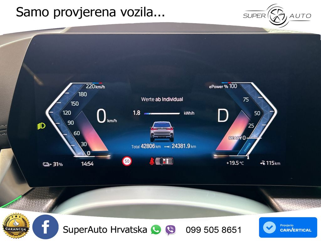 BMW iX1 68 kWh (313 KS) xDrive30