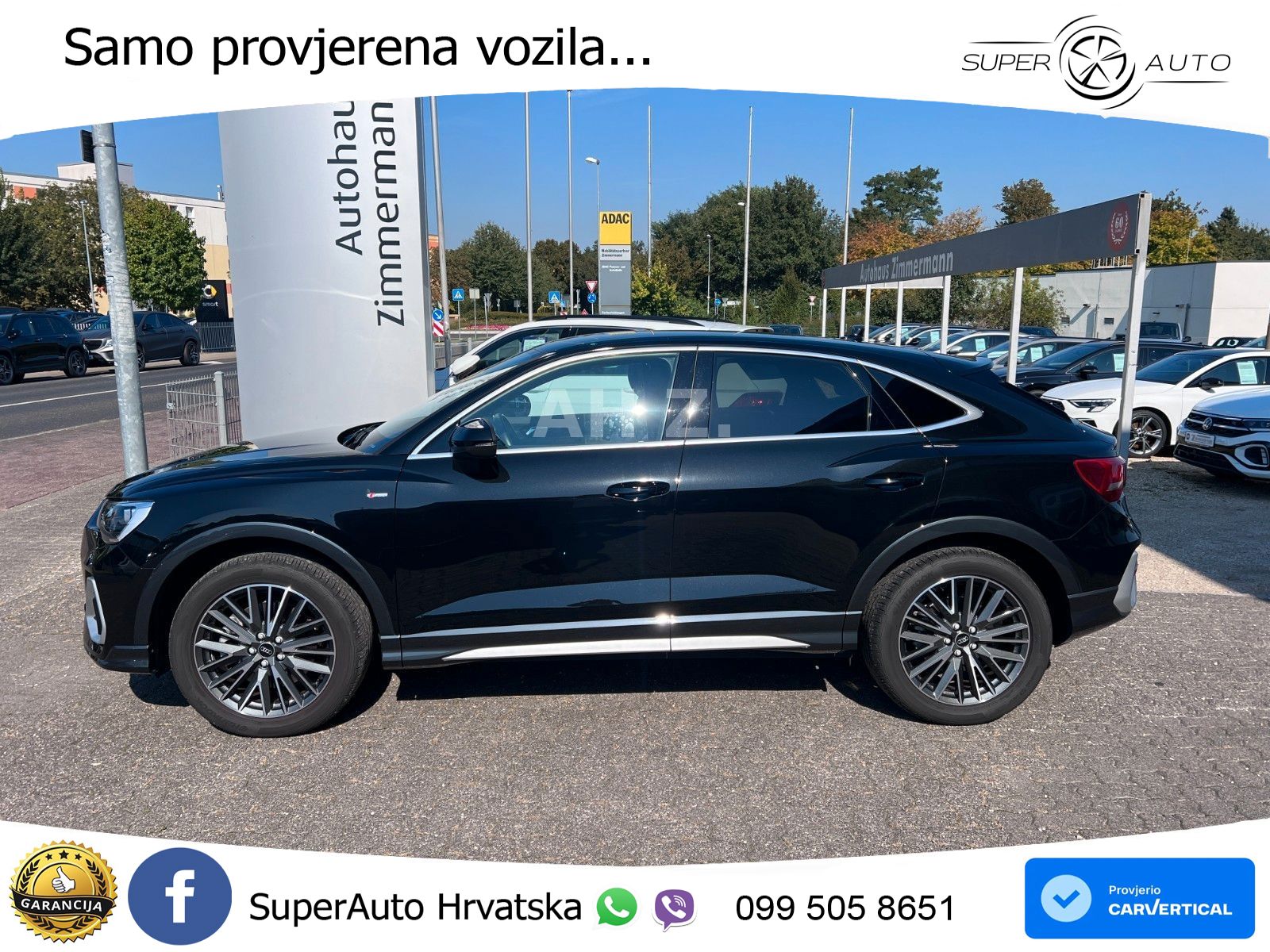 Audi Q3 II Sportback 40 TFSI (190 KS) quattro S tronic S line LED+GR SJED+ACC