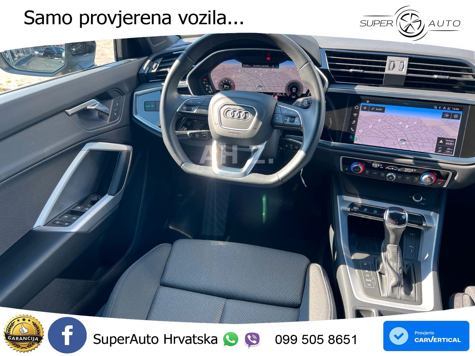 Audi Q3 II Sportback 40 TFSI (190 KS) quattro S tronic S line LED+GR SJED+ACC