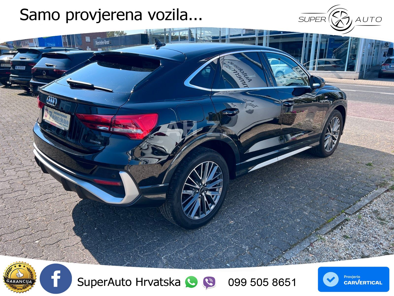 Audi Q3 II Sportback 40 TFSI (190 KS) quattro S tronic S line LED+GR SJED+ACC