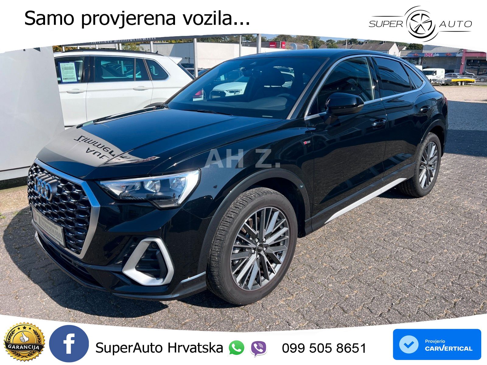Audi Q3 II Sportback 40 TFSI (190 KS) quattro S tronic S line LED+GR SJED+ACC