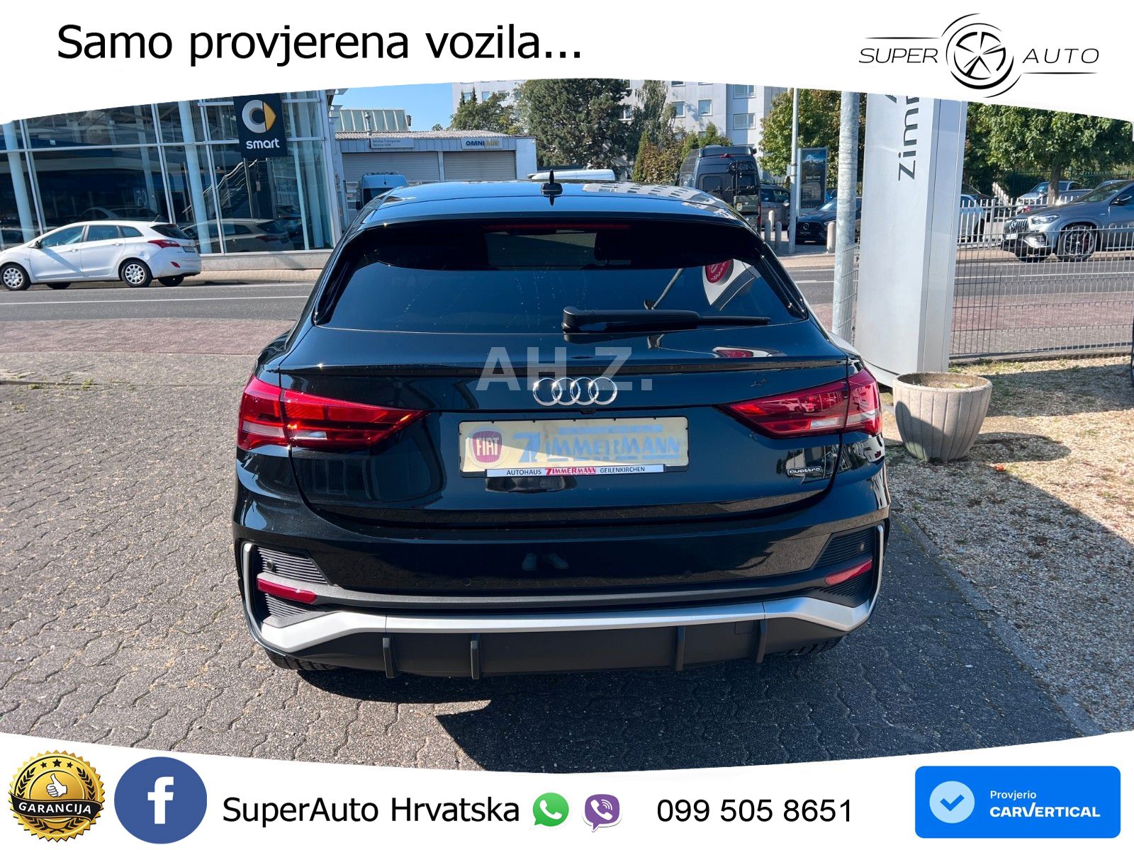Audi Q3 II Sportback 40 TFSI (190 KS) quattro S tronic S line LED+GR SJED+ACC