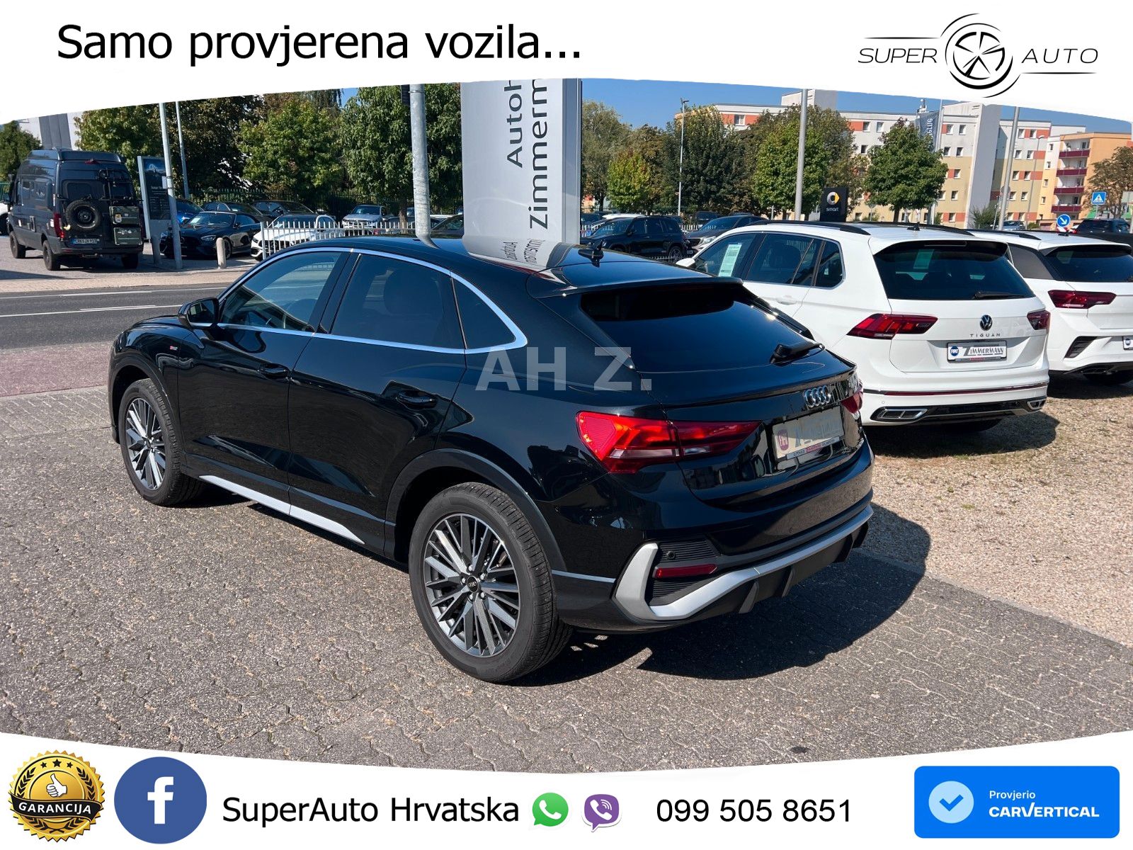 Audi Q3 II Sportback 40 TFSI (190 KS) quattro S tronic S line LED+GR SJED+ACC