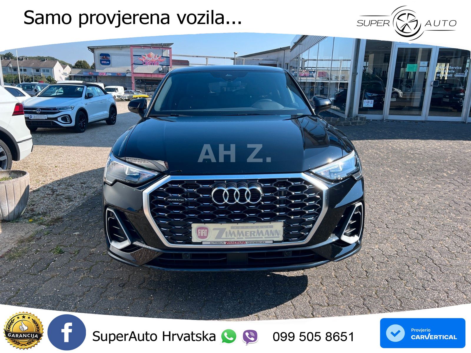 Audi Q3 II Sportback 40 TFSI (190 KS) quattro S tronic S line LED+GR SJED+ACC