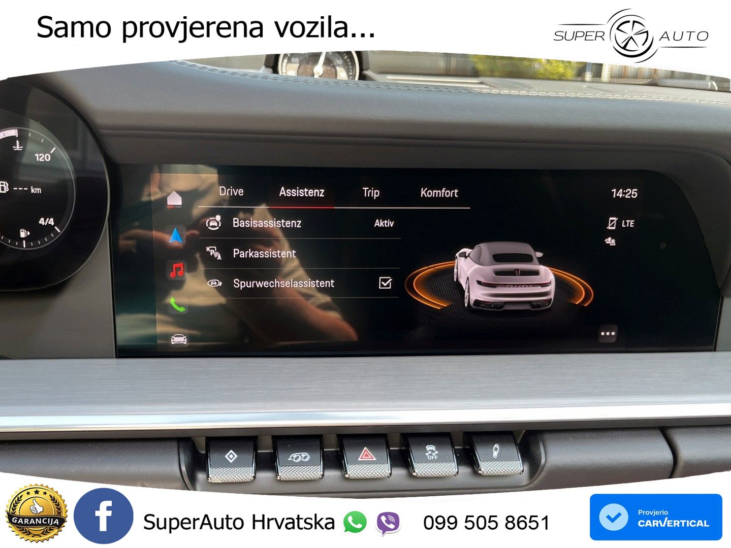 Porsche 911 Carrera S 3.0 (450 KS) PDK LED+GR SJED+ACC