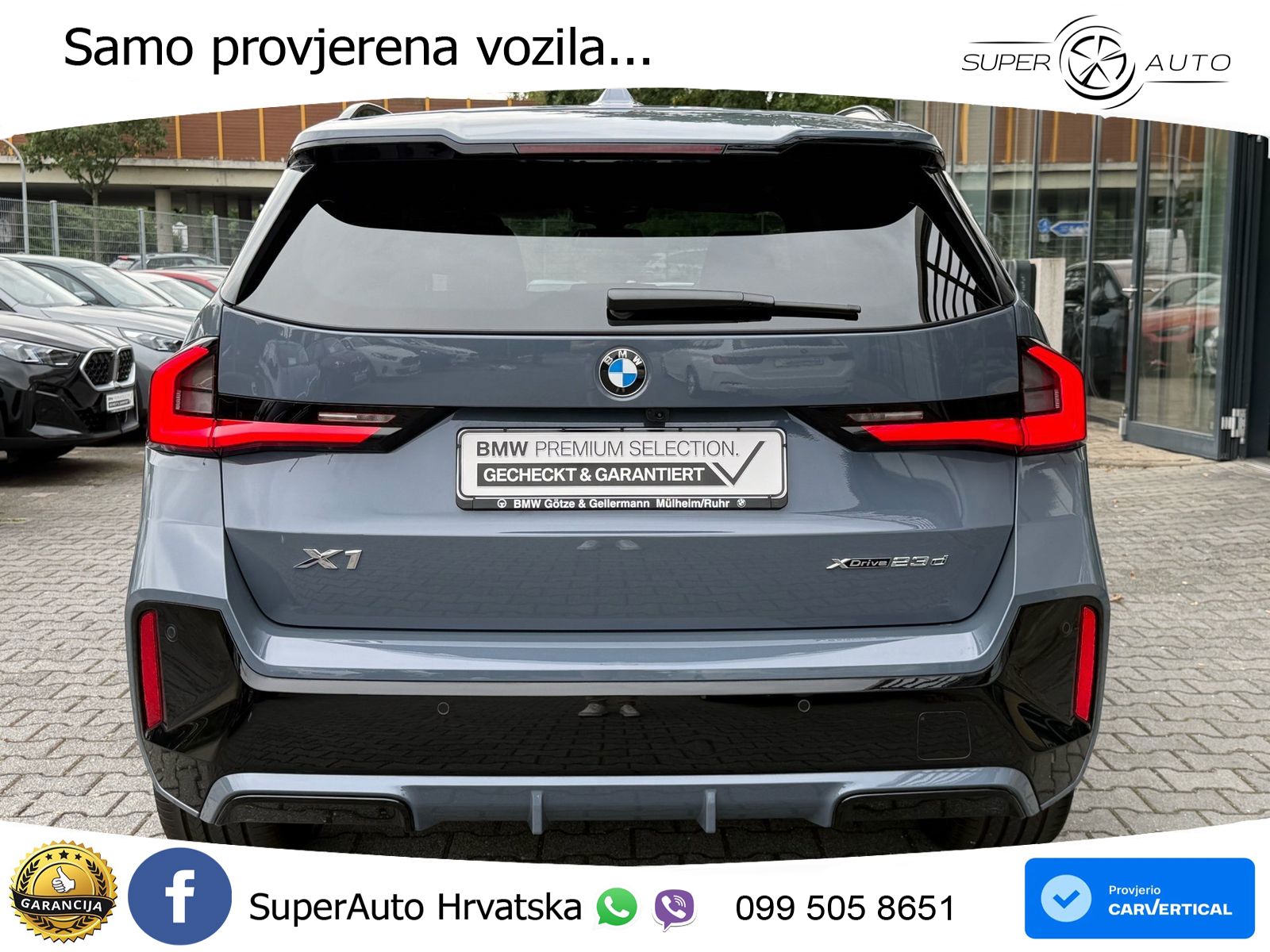BMW X1 23d (211 KS) xDrive Steptronic M Sport LED+GR SJED+ACC
