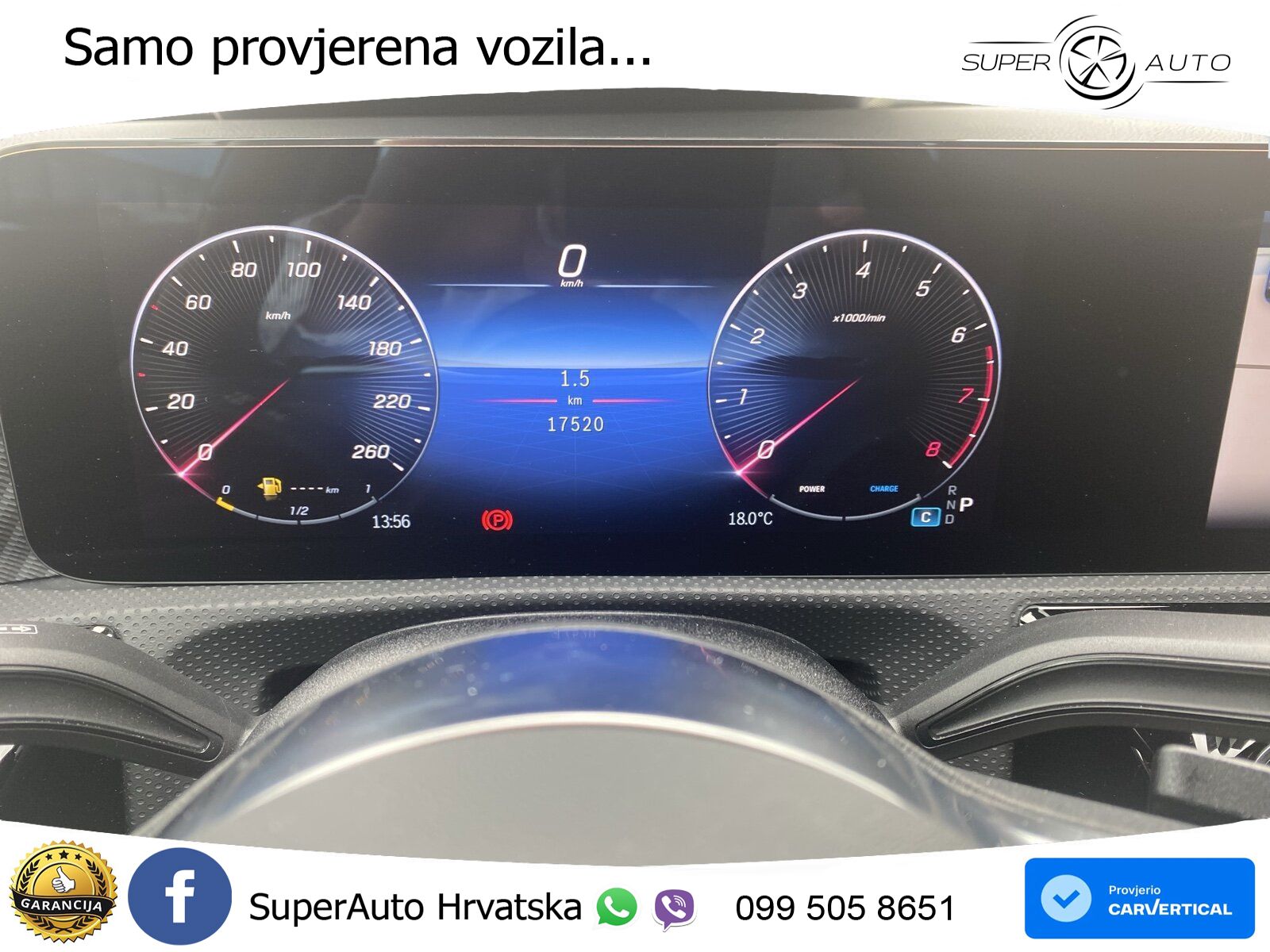 Mercedes-Benz A 180 7G-DCT LED+GR SJED+ACC