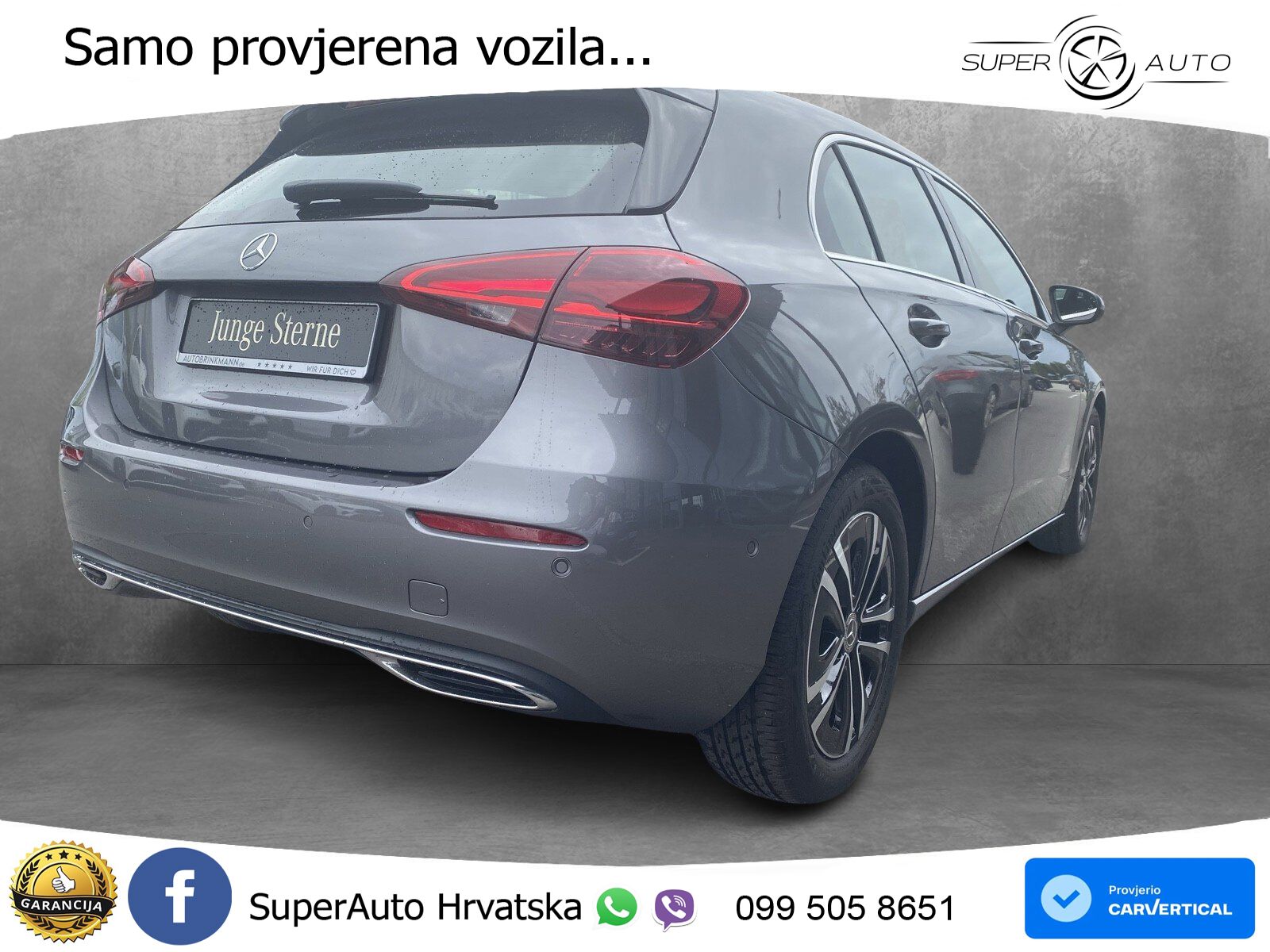 Mercedes-Benz A 180 7G-DCT LED+GR SJED+ACC