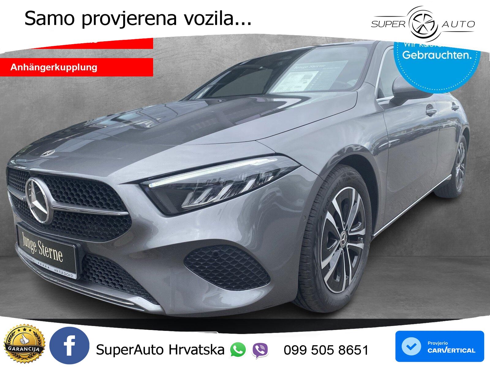 Mercedes-Benz A 180 7G-DCT LED+GR SJED+ACC