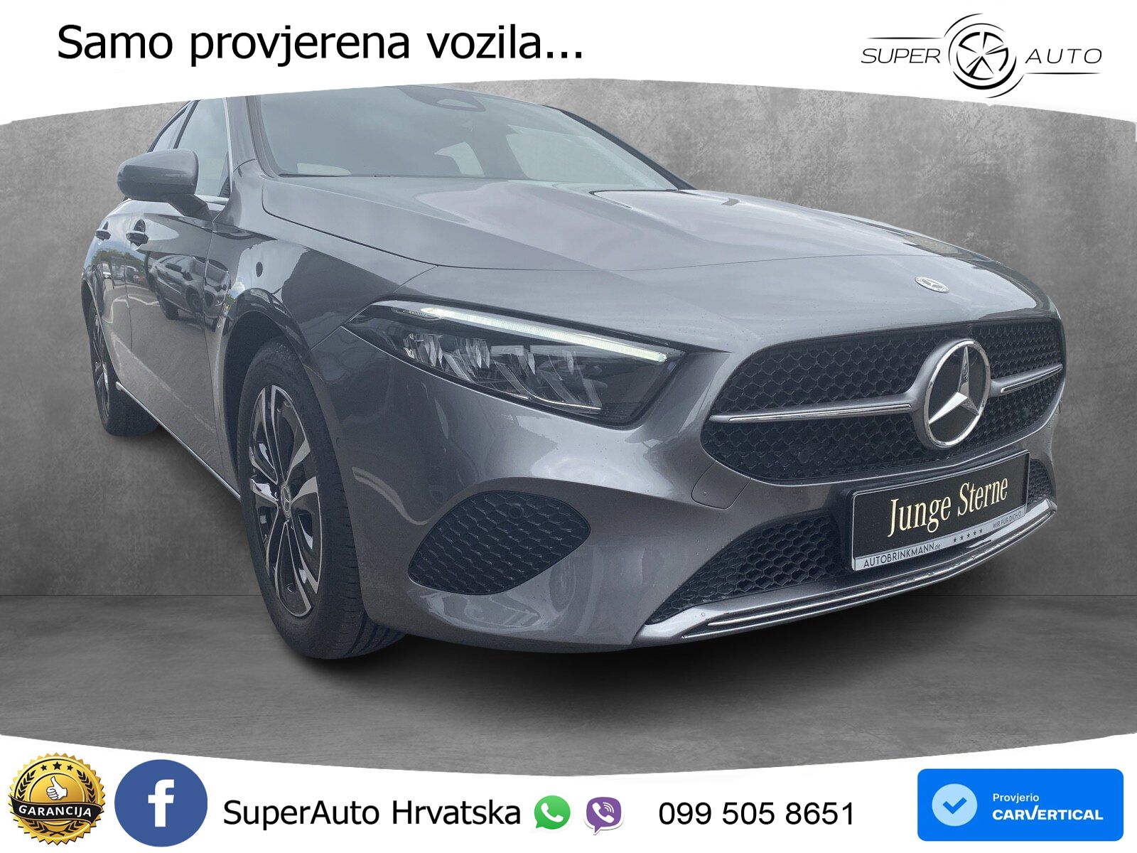 Mercedes-Benz A 180 7G-DCT LED+GR SJED+ACC