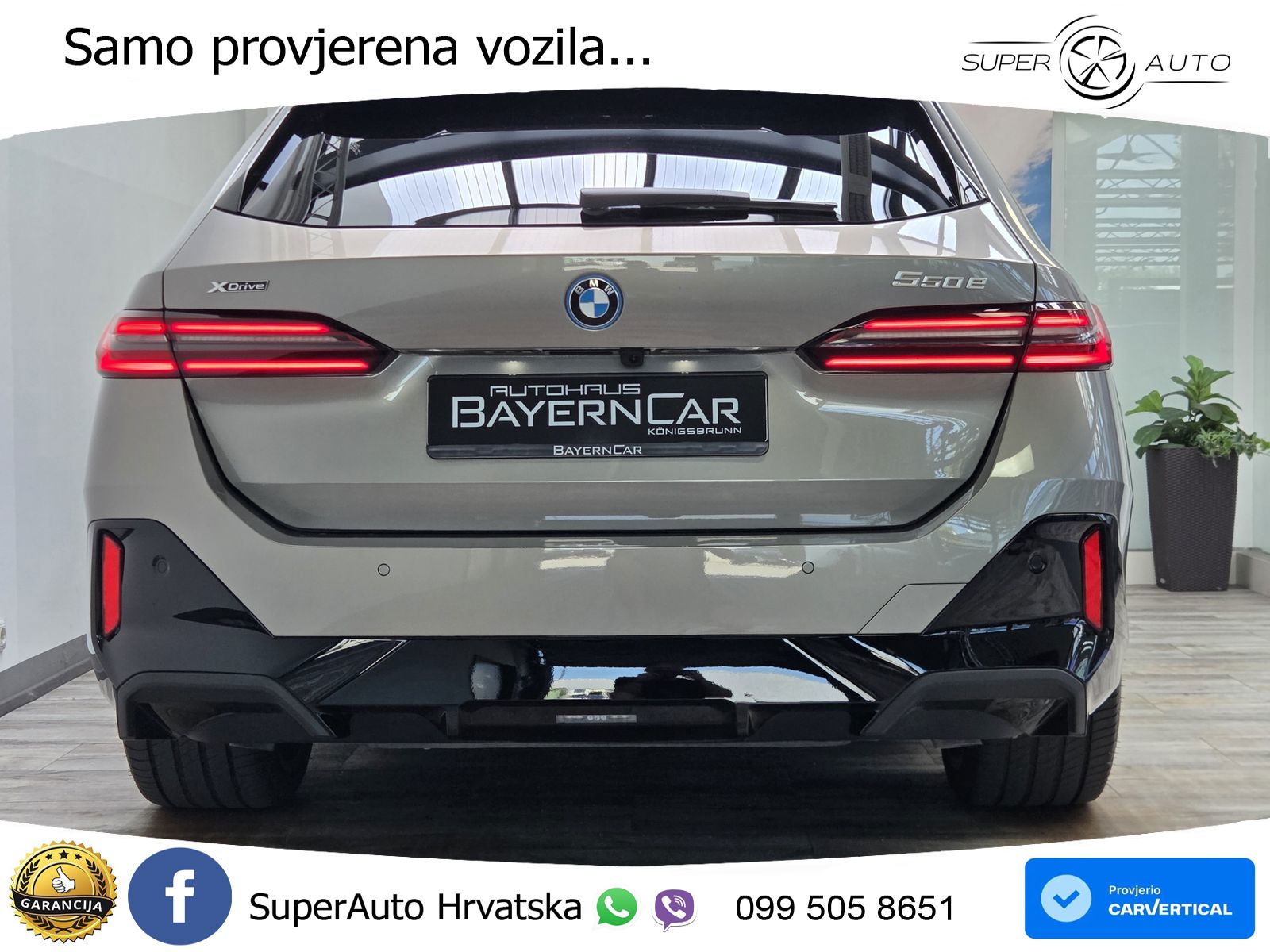 BMW 550e Touring (489 KS) xDrive Steptronic M Sport LED+GR SJED+ACC
