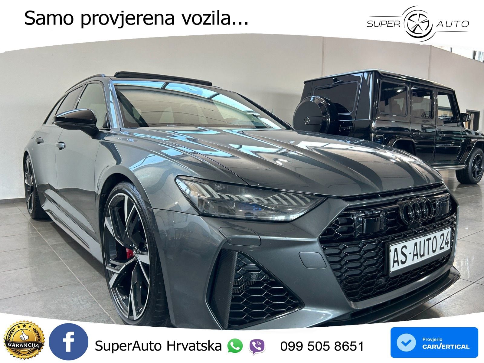 Audi RS6 Avant 4.0 TFSI V8 (600 KS) quattro Tiptronic LED+GR SJED+ACC