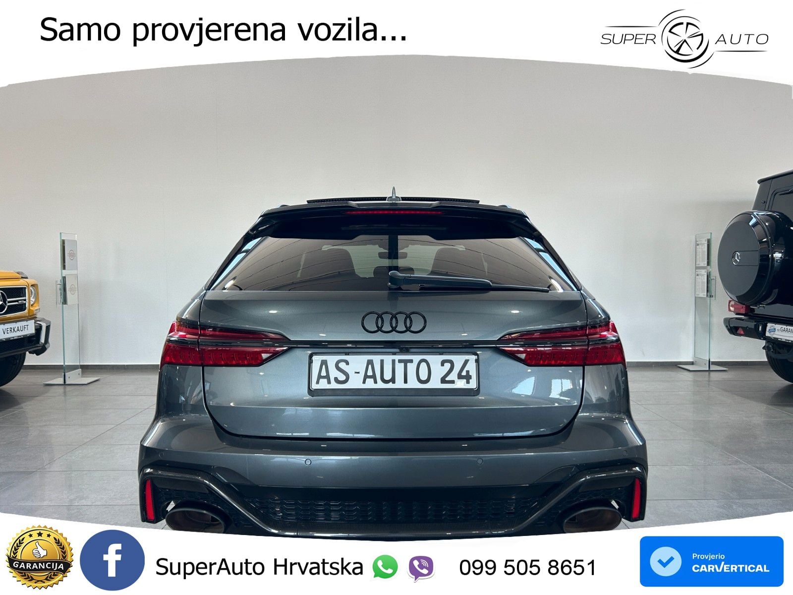 Audi RS6 Avant 4.0 TFSI V8 (600 KS) quattro Tiptronic LED+GR SJED+ACC