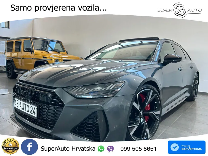 Audi RS6 Avant 4.0 TFSI V8 (600 KS) quattro Tiptronic LED+GR SJED+ACC