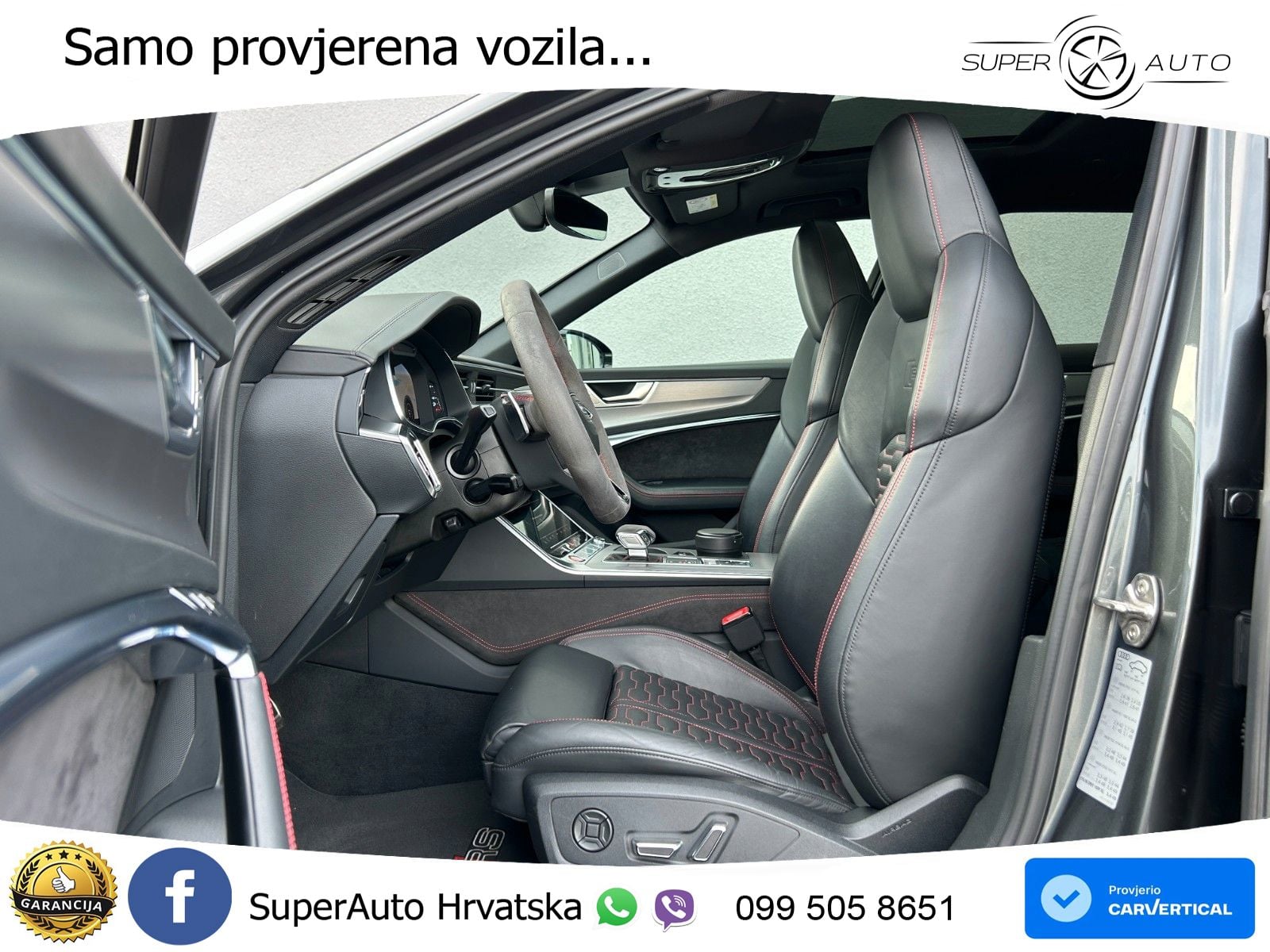 Audi RS6 Avant 4.0 TFSI V8 (600 KS) quattro Tiptronic LED+GR SJED+ACC