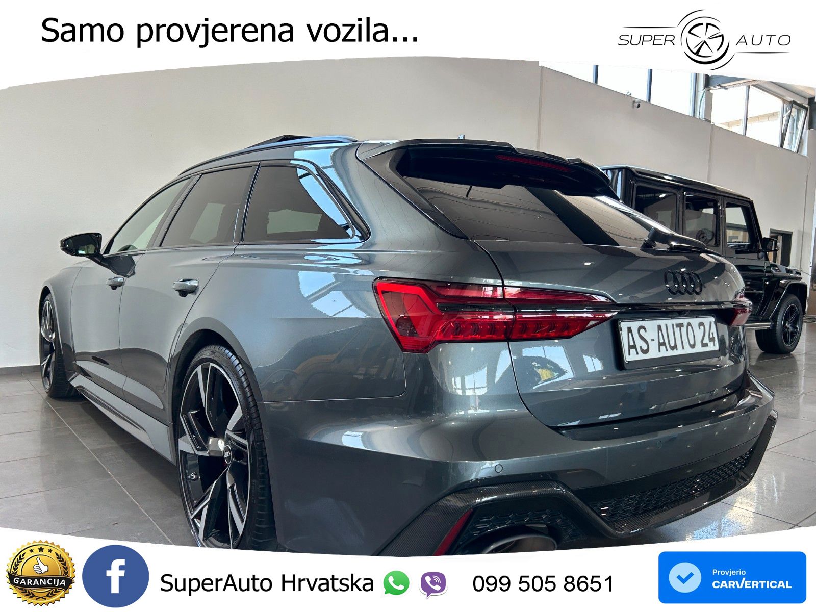 Audi RS6 Avant 4.0 TFSI V8 (600 KS) quattro Tiptronic LED+GR SJED+ACC