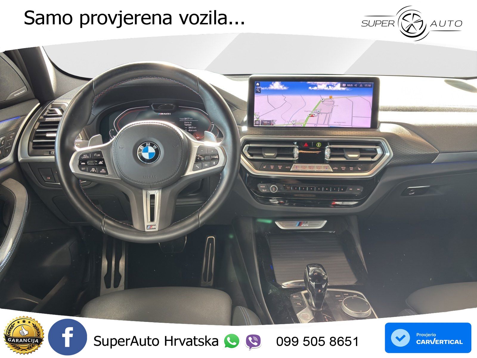 BMW X3 M40i xDrive Steptronic LED+GR SJED+ACC