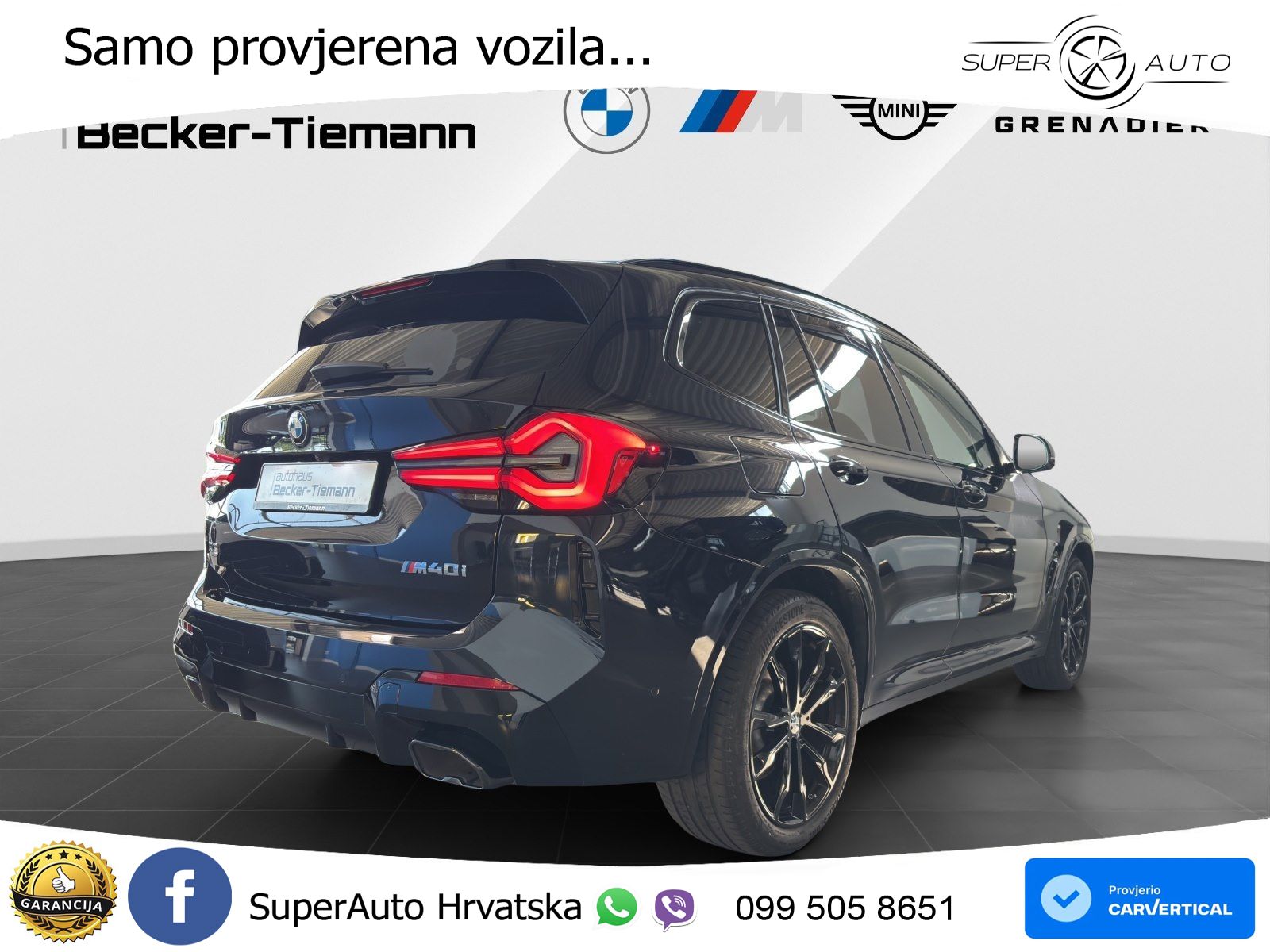 BMW X3 M40i xDrive Steptronic LED+GR SJED+ACC