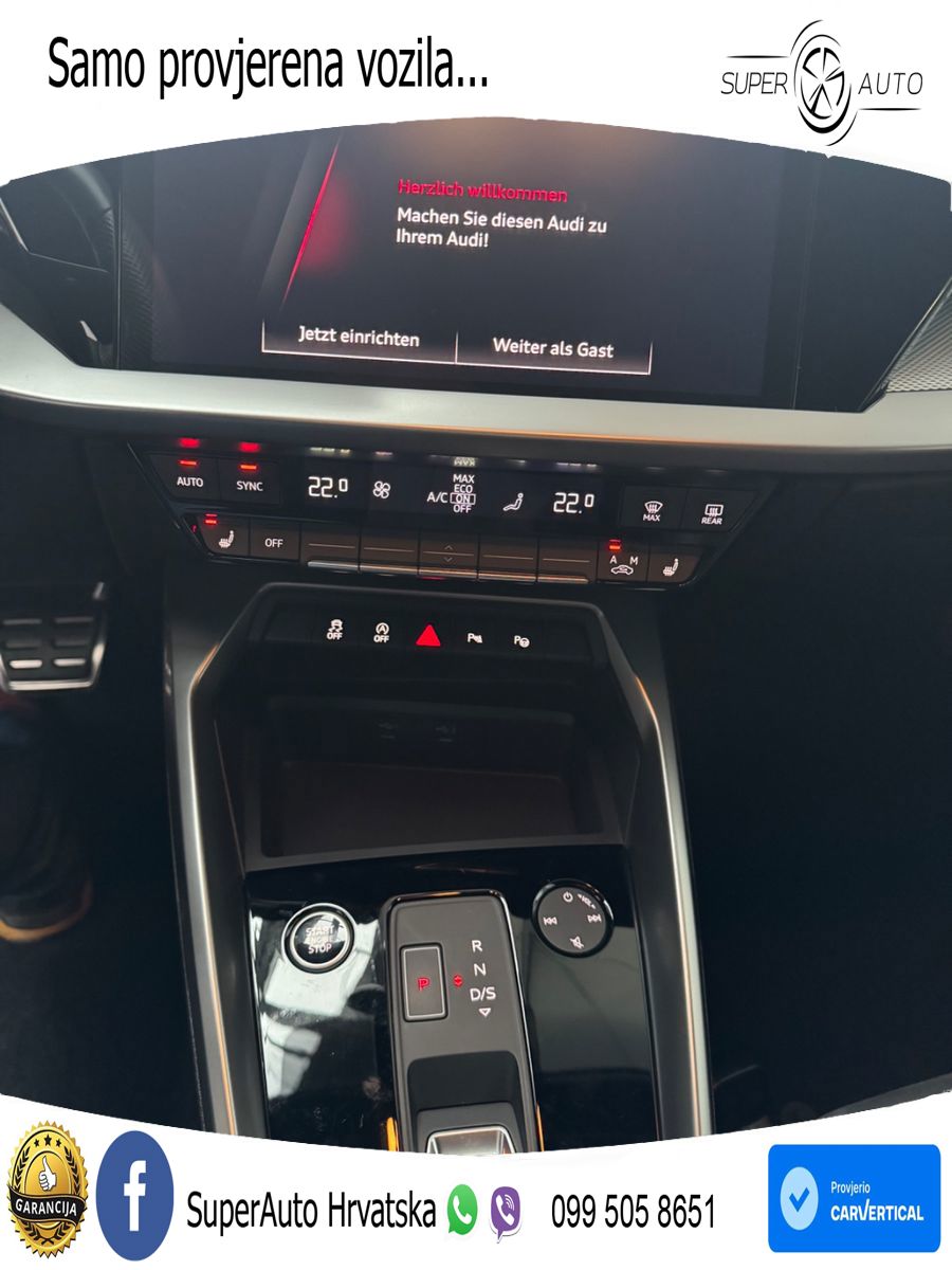 Audi A3 35 TFSI (150 KS) S tronic S line LED+GR SJED+ACC