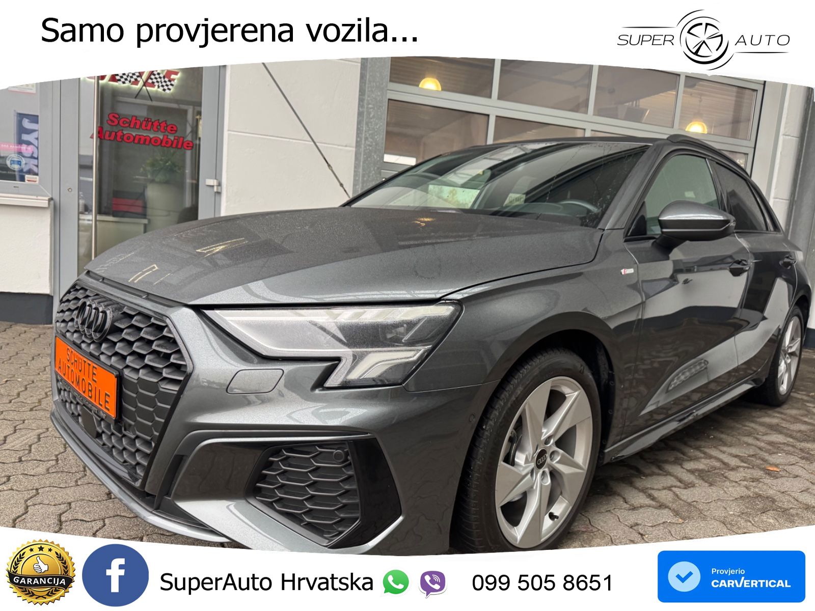 Audi A3 35 TFSI (150 KS) S tronic S line LED+GR SJED+ACC