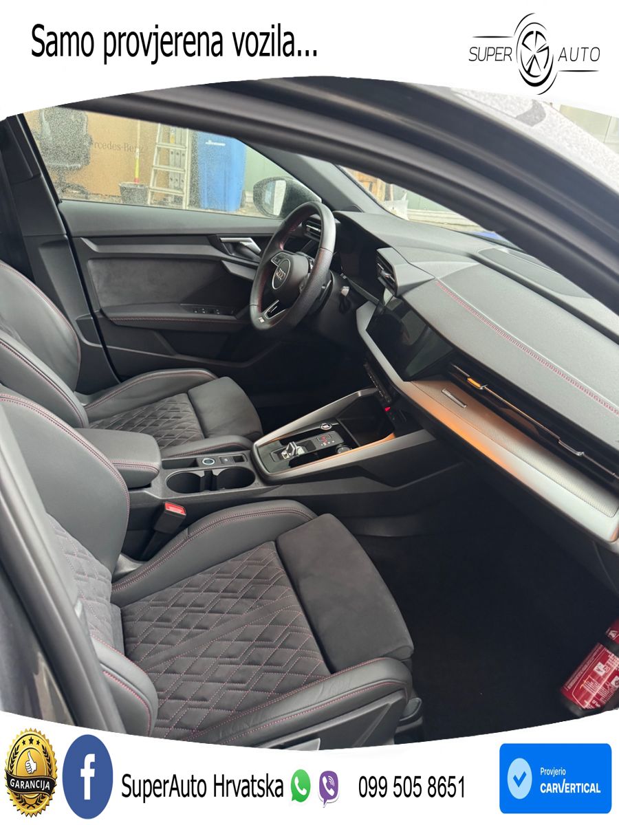 Audi A3 35 TFSI (150 KS) S tronic S line LED+GR SJED+ACC