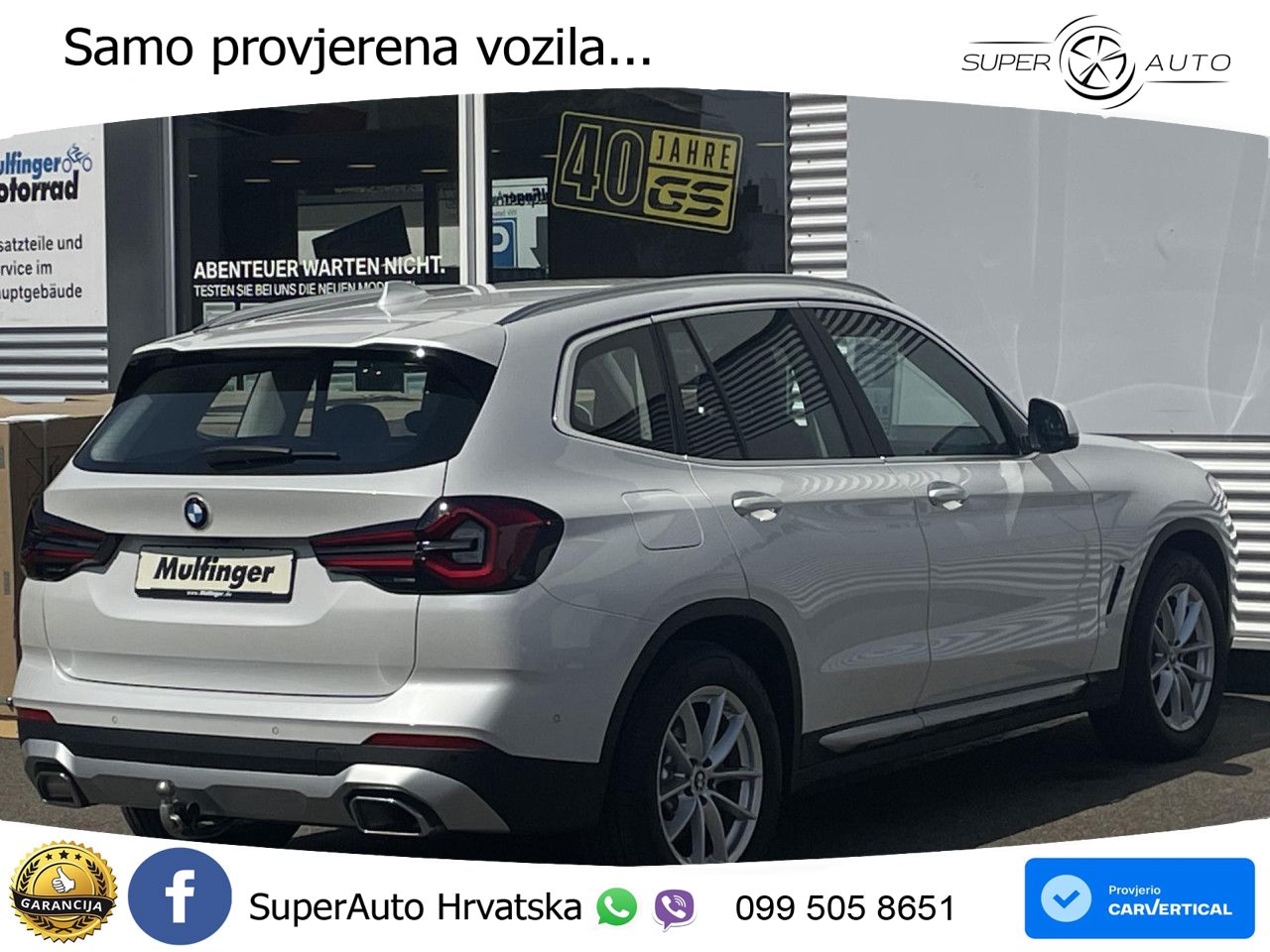BMW X3 20i xDrive Steptronic LED+GR SJED+ACC