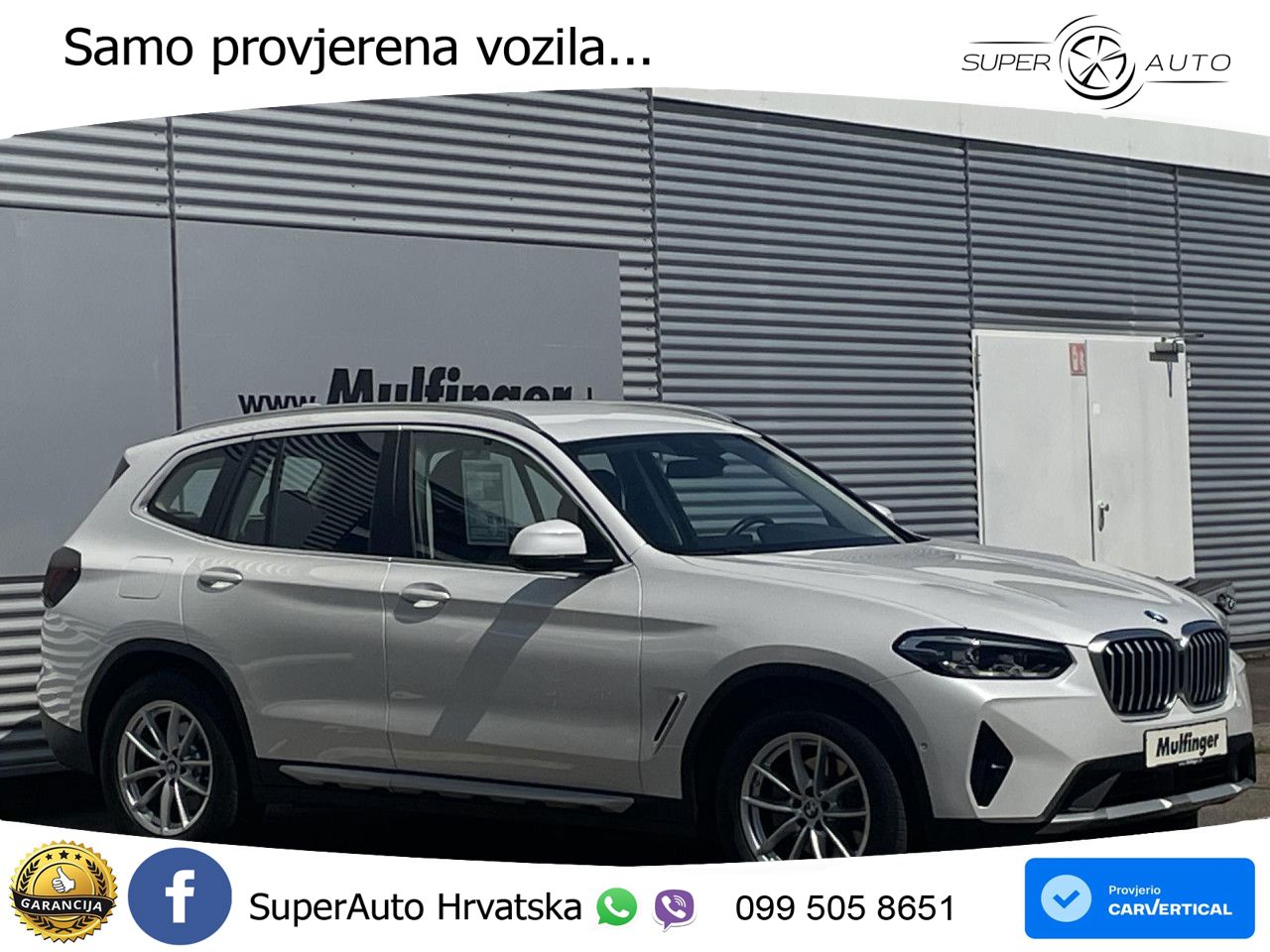 BMW X3 20i xDrive Steptronic LED+GR SJED+ACC