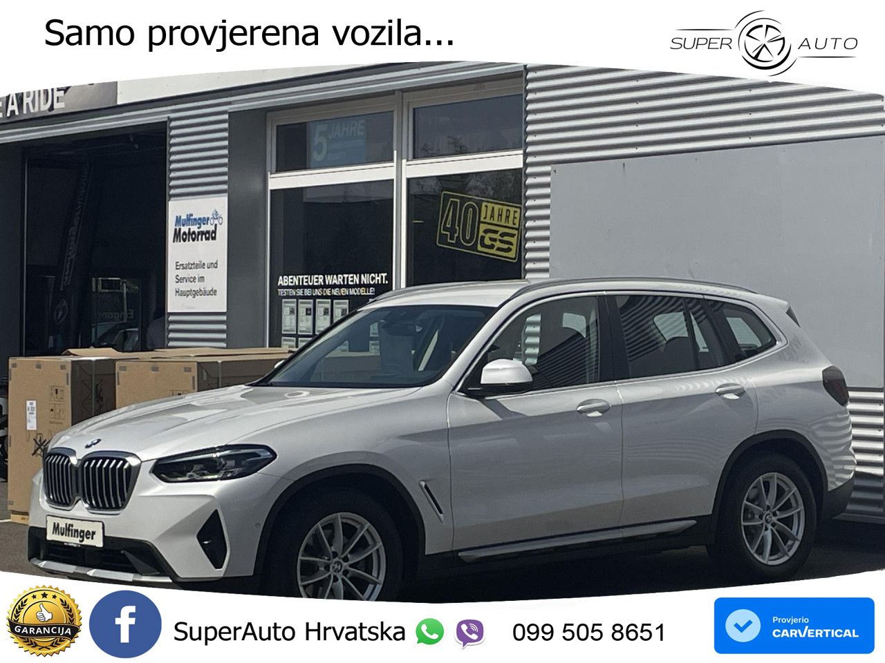 BMW X3 20i xDrive Steptronic LED+GR SJED+ACC