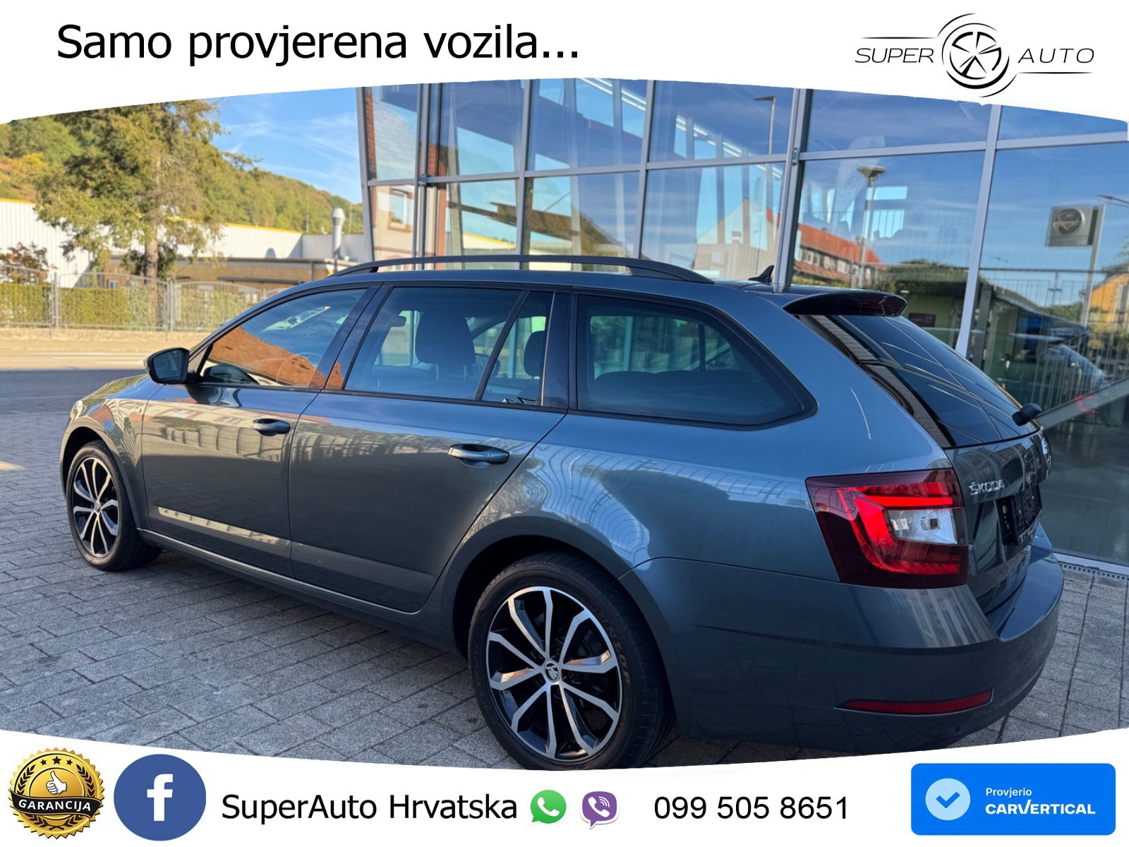 Škoda Octavia Combi 2.0 TDI (150 KS) DSG LED+GR SJED+ACC