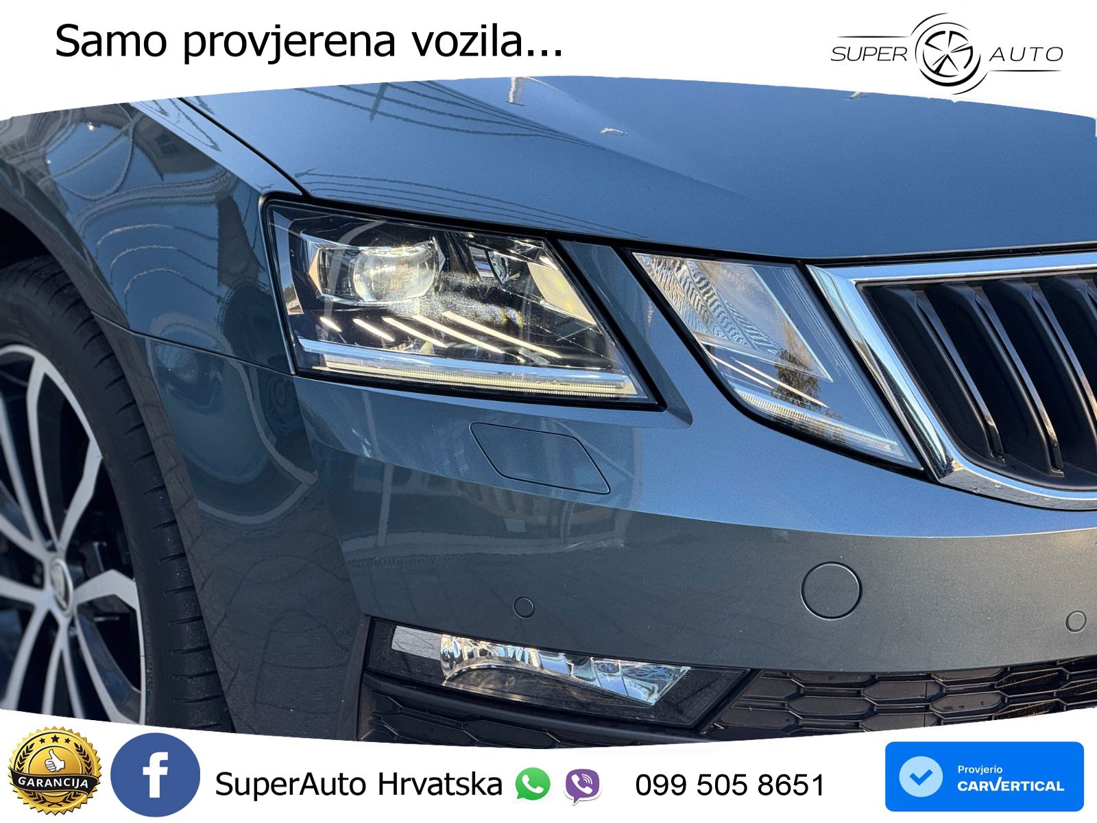 Škoda Octavia Combi 2.0 TDI (150 KS) DSG LED+GR SJED+ACC