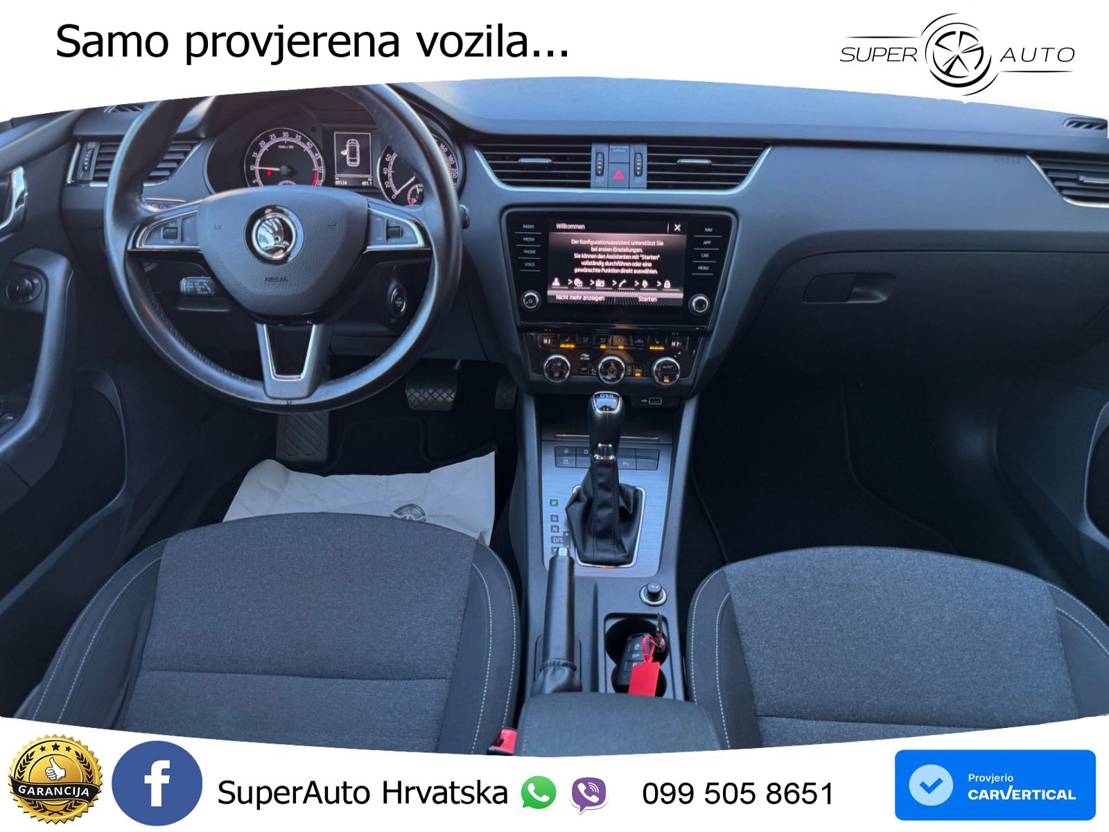 Škoda Octavia Combi 2.0 TDI (150 KS) DSG LED+GR SJED+ACC