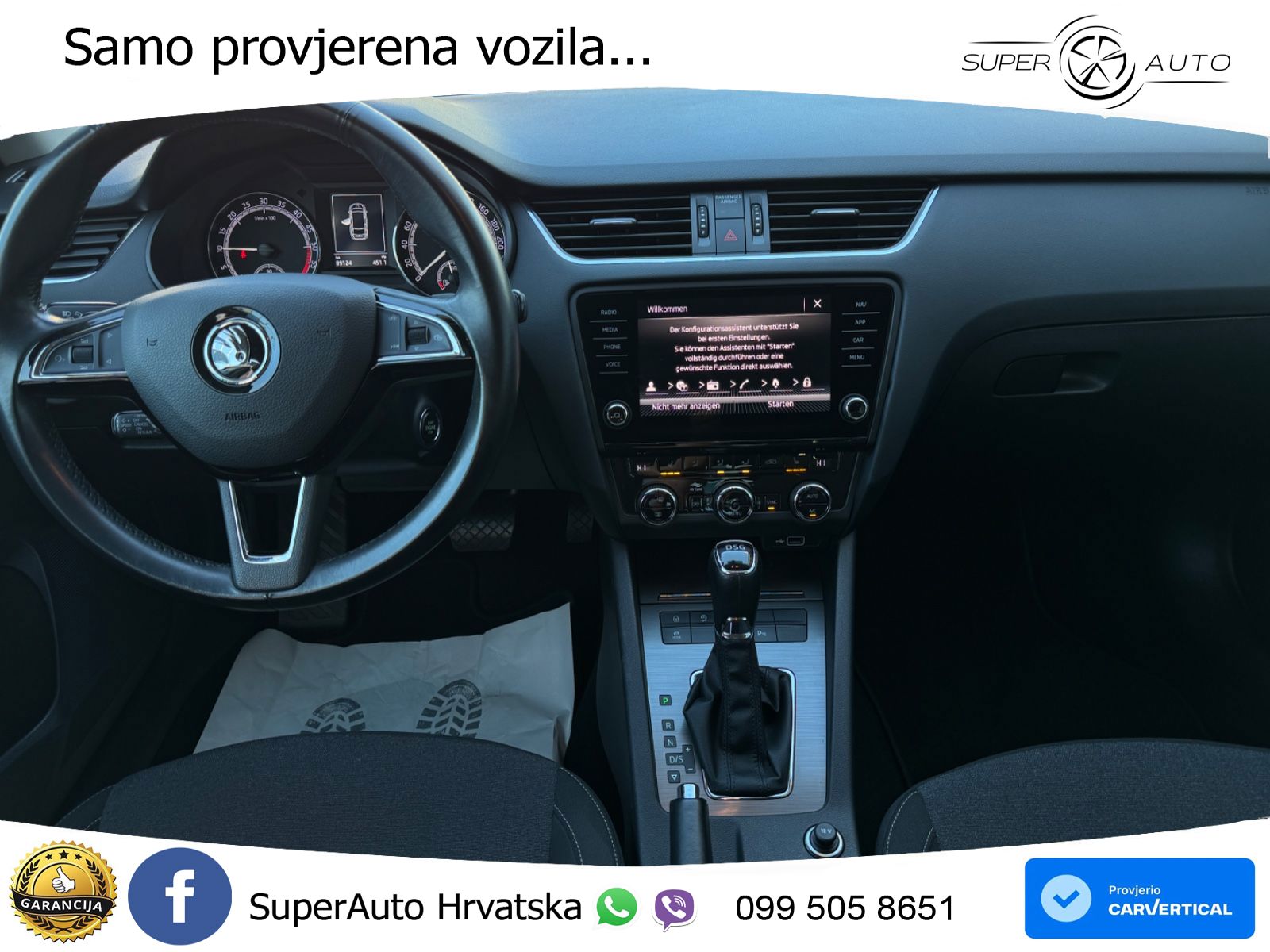 Škoda Octavia Combi 2.0 TDI (150 KS) DSG LED+GR SJED+ACC