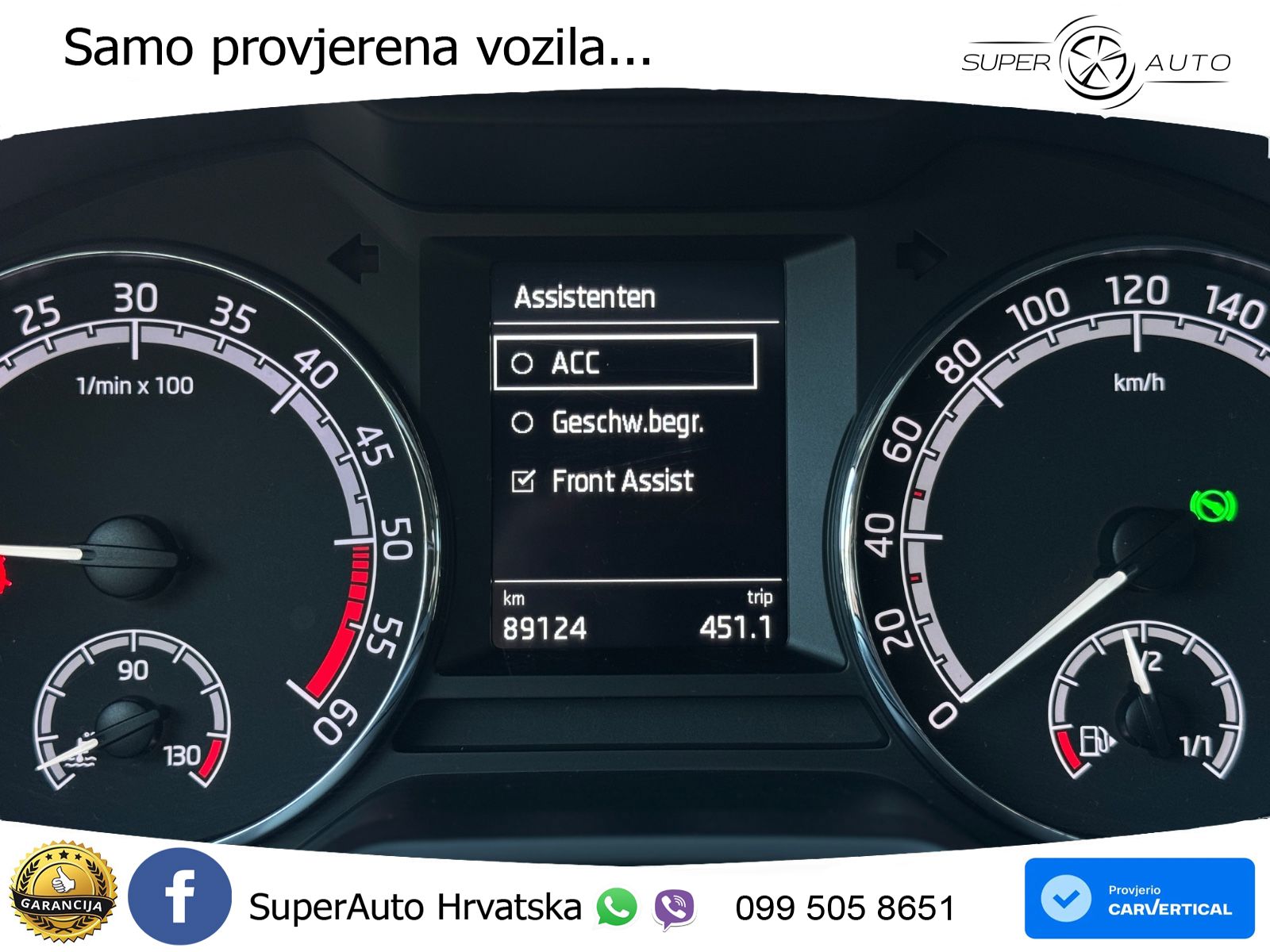Škoda Octavia Combi 2.0 TDI (150 KS) DSG LED+GR SJED+ACC
