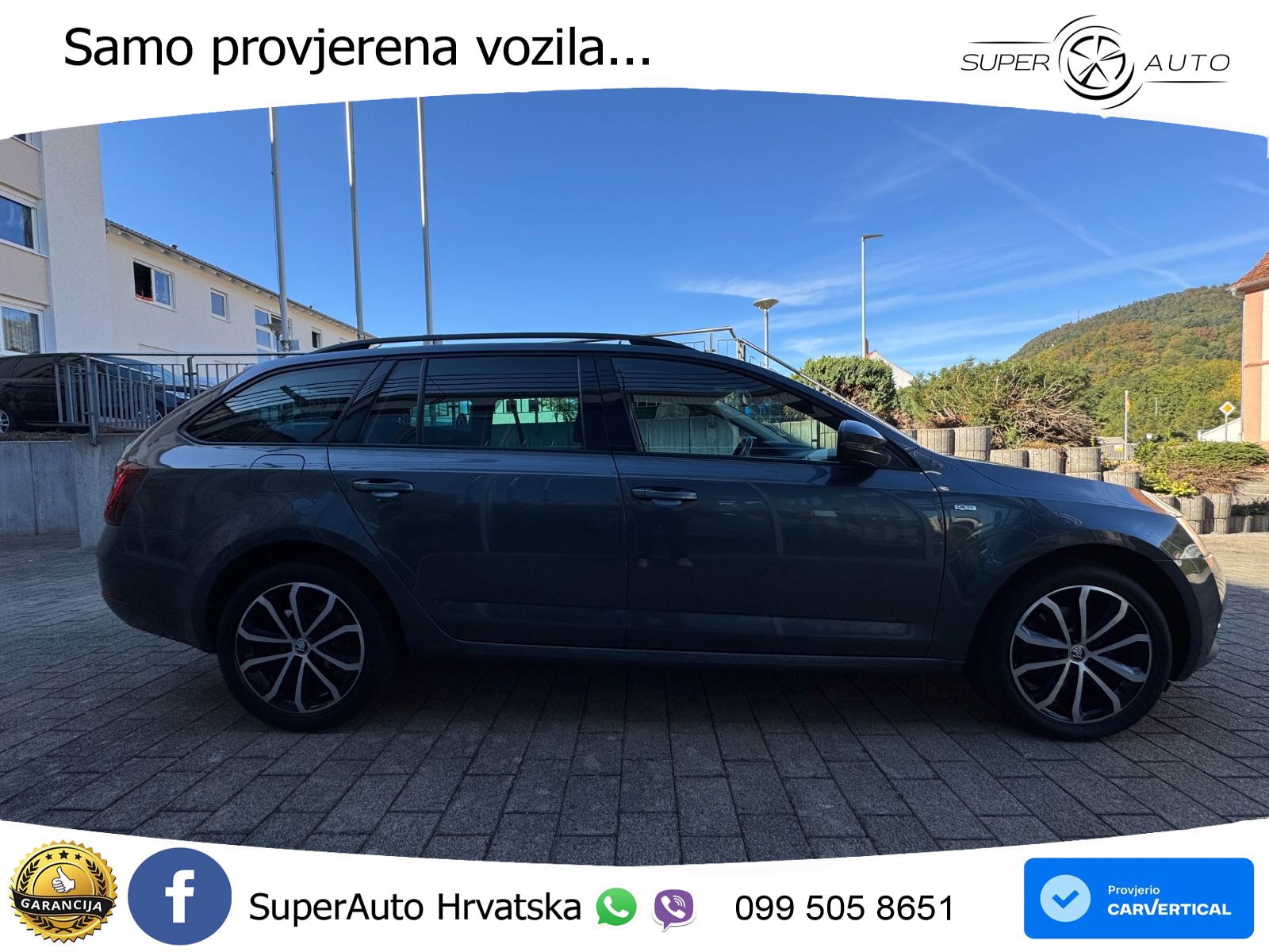 Škoda Octavia Combi 2.0 TDI (150 KS) DSG LED+GR SJED+ACC