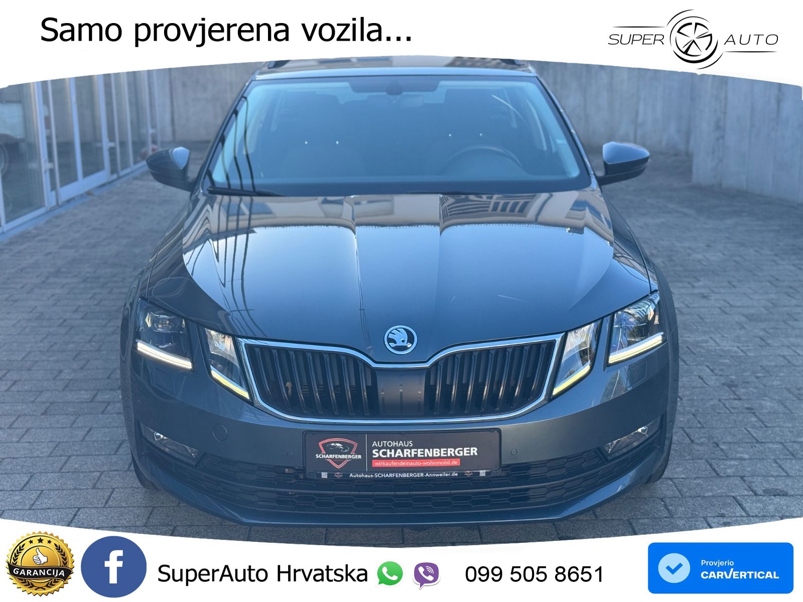 Škoda Octavia Combi 2.0 TDI (150 KS) DSG LED+GR SJED+ACC