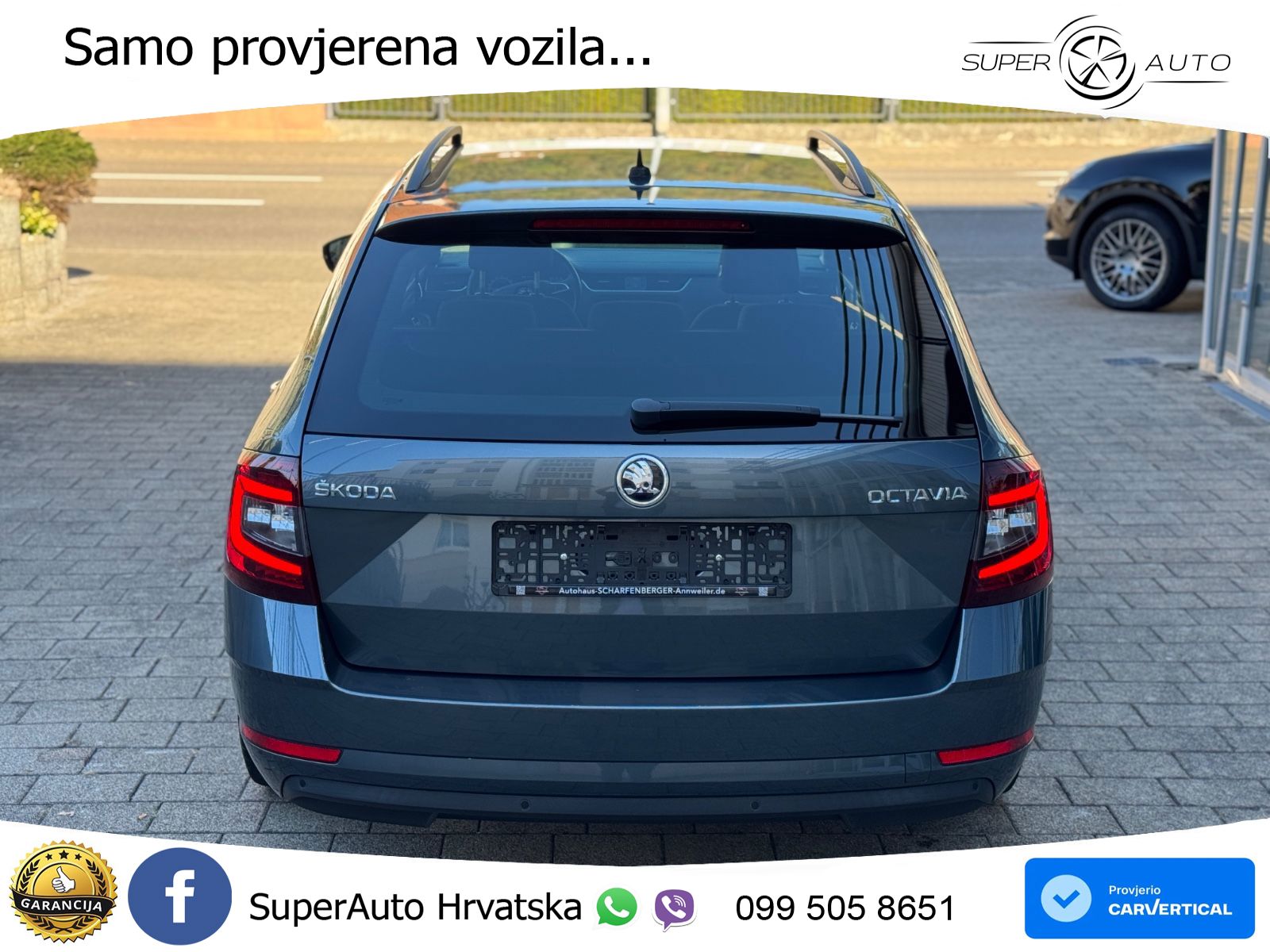 Škoda Octavia Combi 2.0 TDI (150 KS) DSG LED+GR SJED+ACC