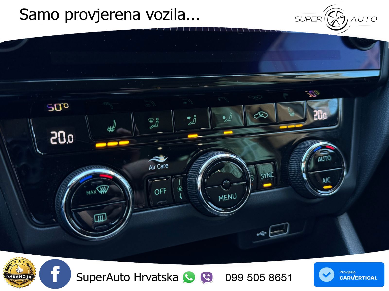 Škoda Octavia Combi 2.0 TDI (150 KS) DSG LED+GR SJED+ACC