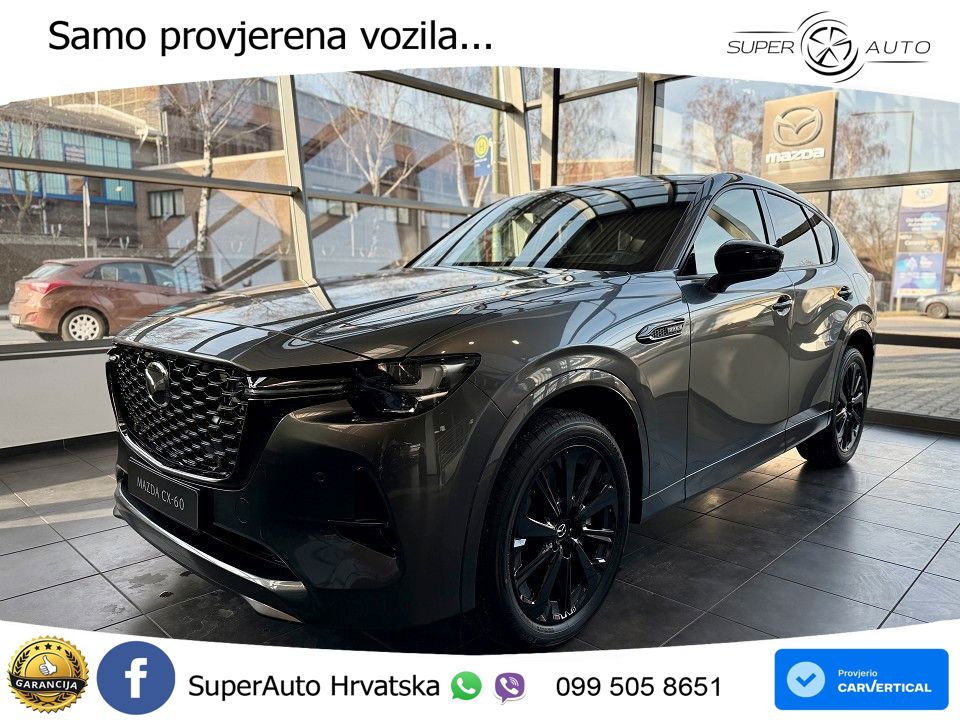 Mazda CX-60 2.5 e-Skyactiv (328 KS) AWD Automatic LED+GR SJED+ACC