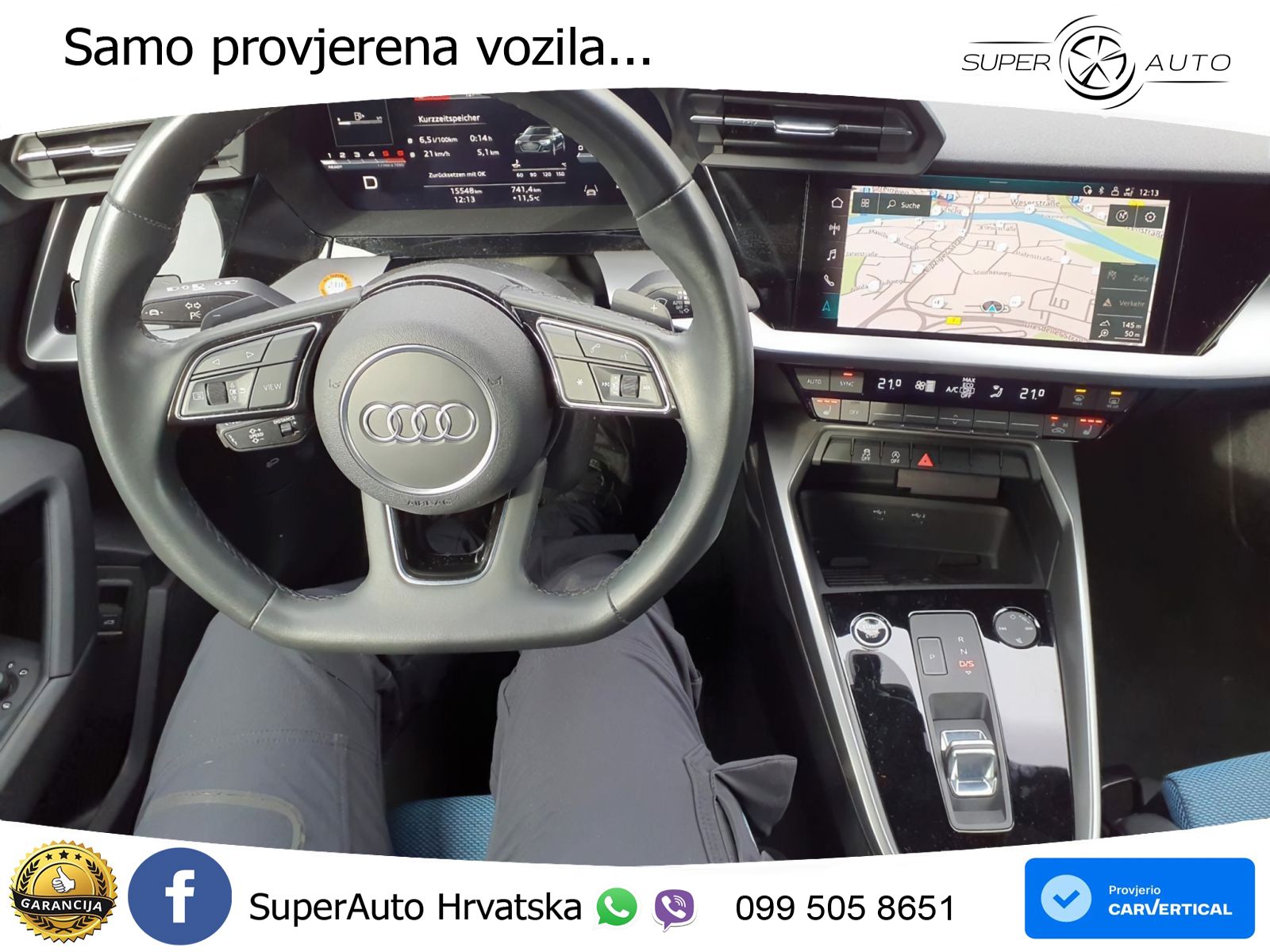 Audi A3 30 TDI (116 KS) S tronic LED+GR SJED+ACC