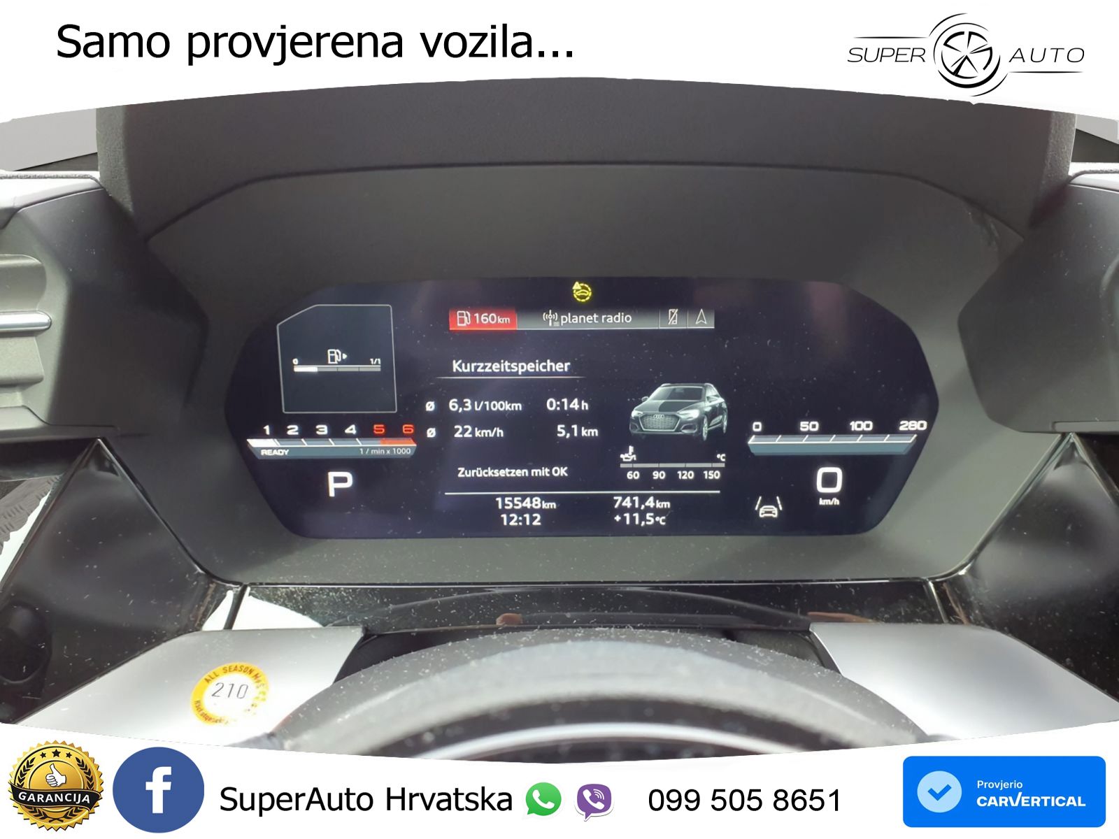 Audi A3 30 TDI (116 KS) S tronic LED+GR SJED+ACC