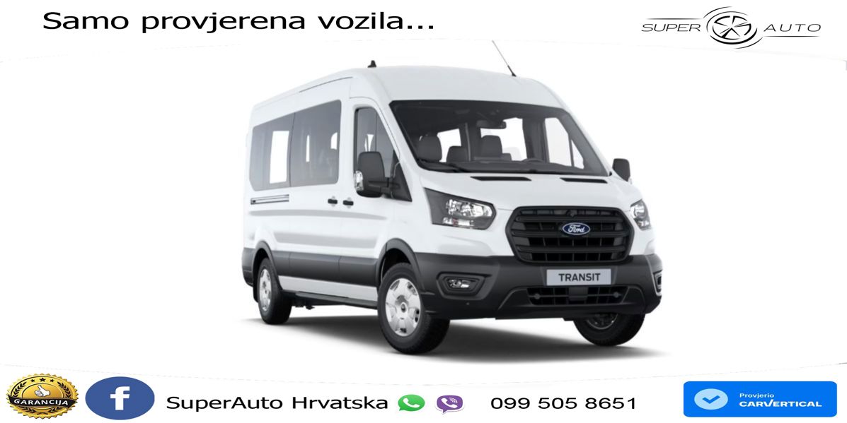 Ford Transit Kombi Trend 350 L3 NAVI*PDC*SHZ*CAM 150 KS