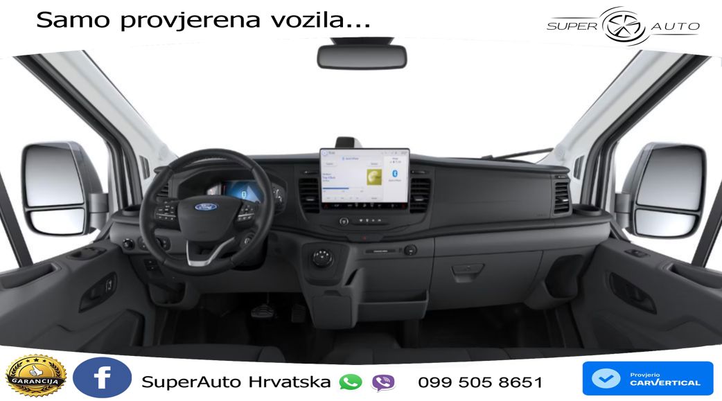 Ford Transit Kombi Trend 350 L3 NAVI*PDC*SHZ*CAM 150 KS