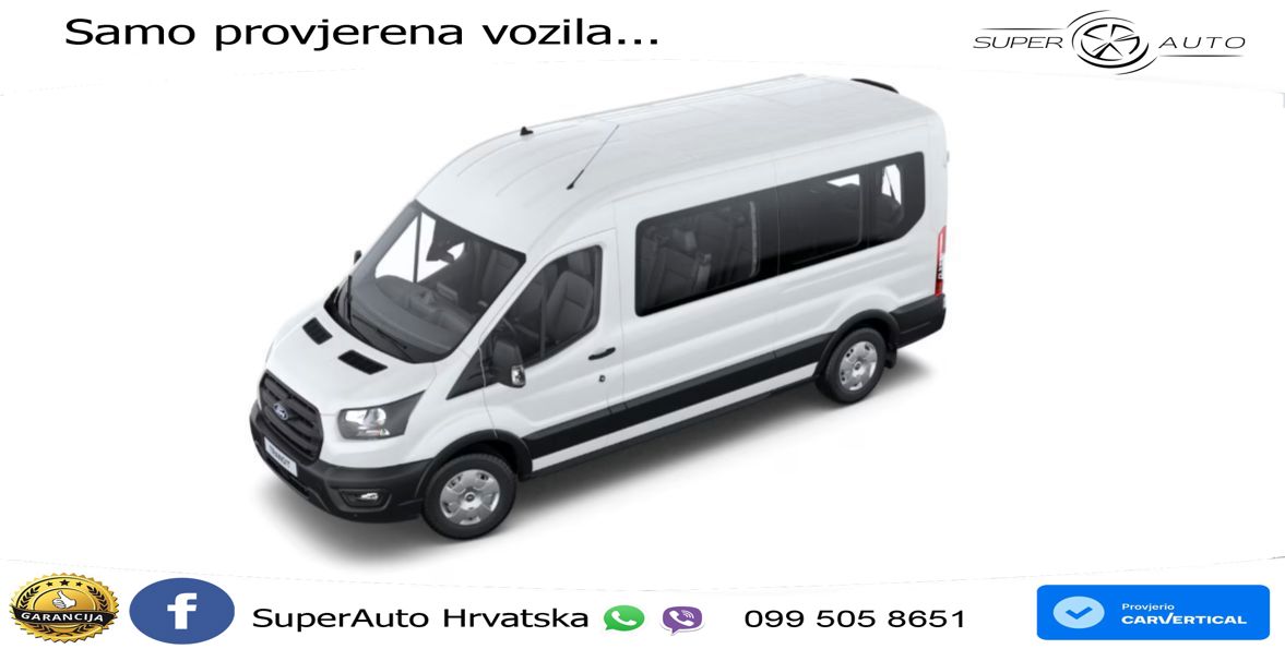 Ford Transit Kombi Trend 350 L3 NAVI*PDC*SHZ*CAM 150 KS