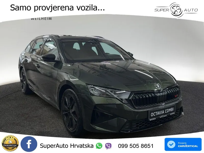 Škoda Octavia Combi RS 2.0 TSI (265 KS) DSG LED+GR SJED+ACC
