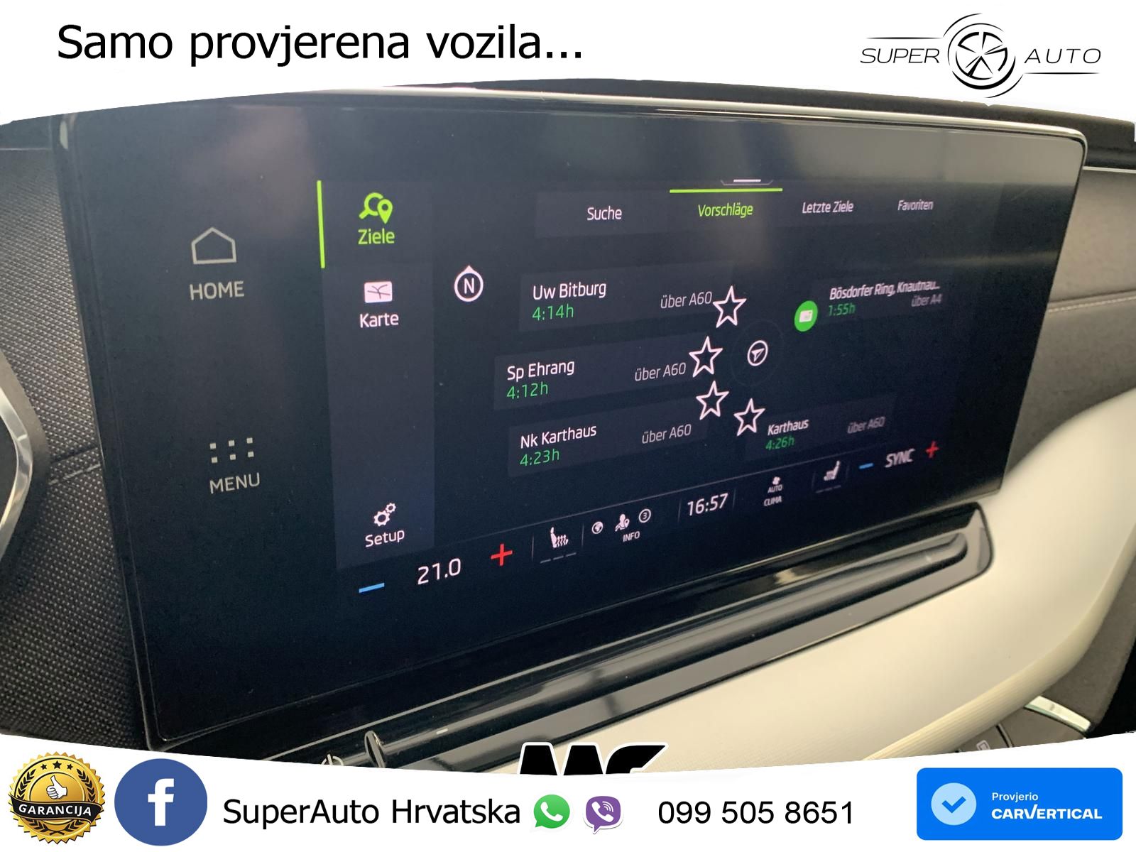 Škoda Octavia Combi 2.0 TDI (150 KS) DSG LED+GR SJED+ACC