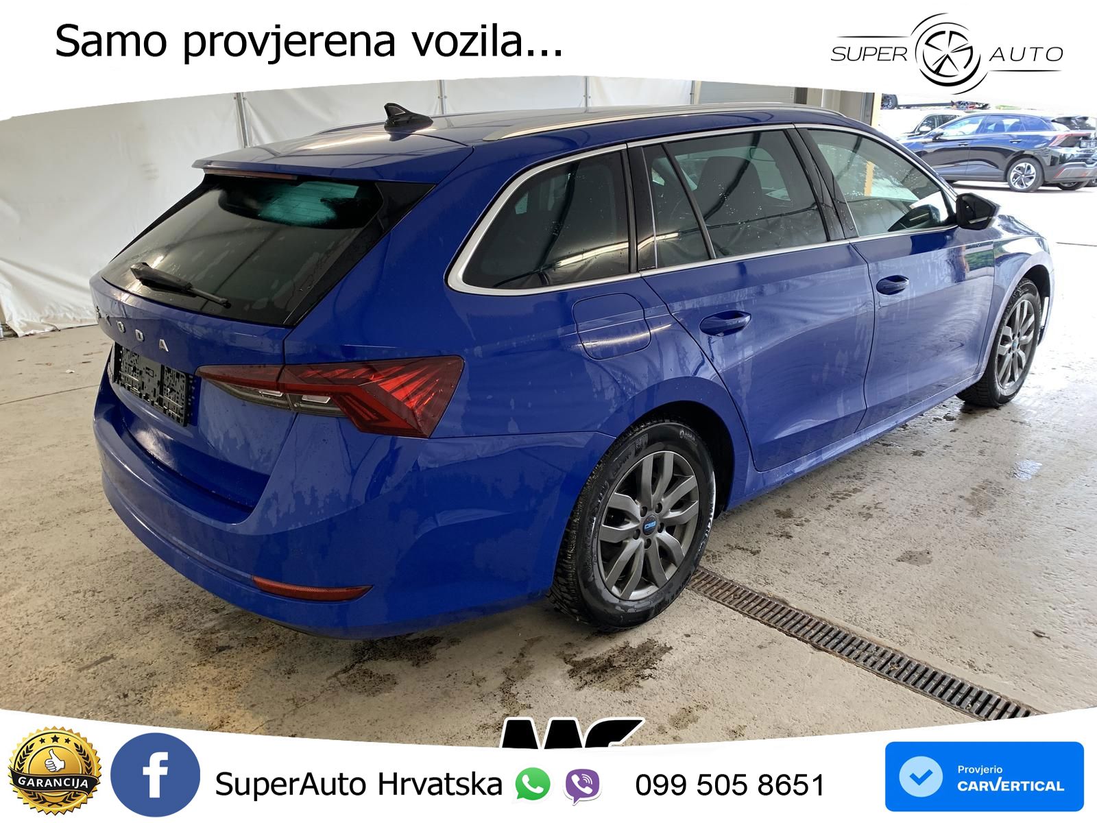 Škoda Octavia Combi 2.0 TDI (150 KS) DSG LED+GR SJED+ACC